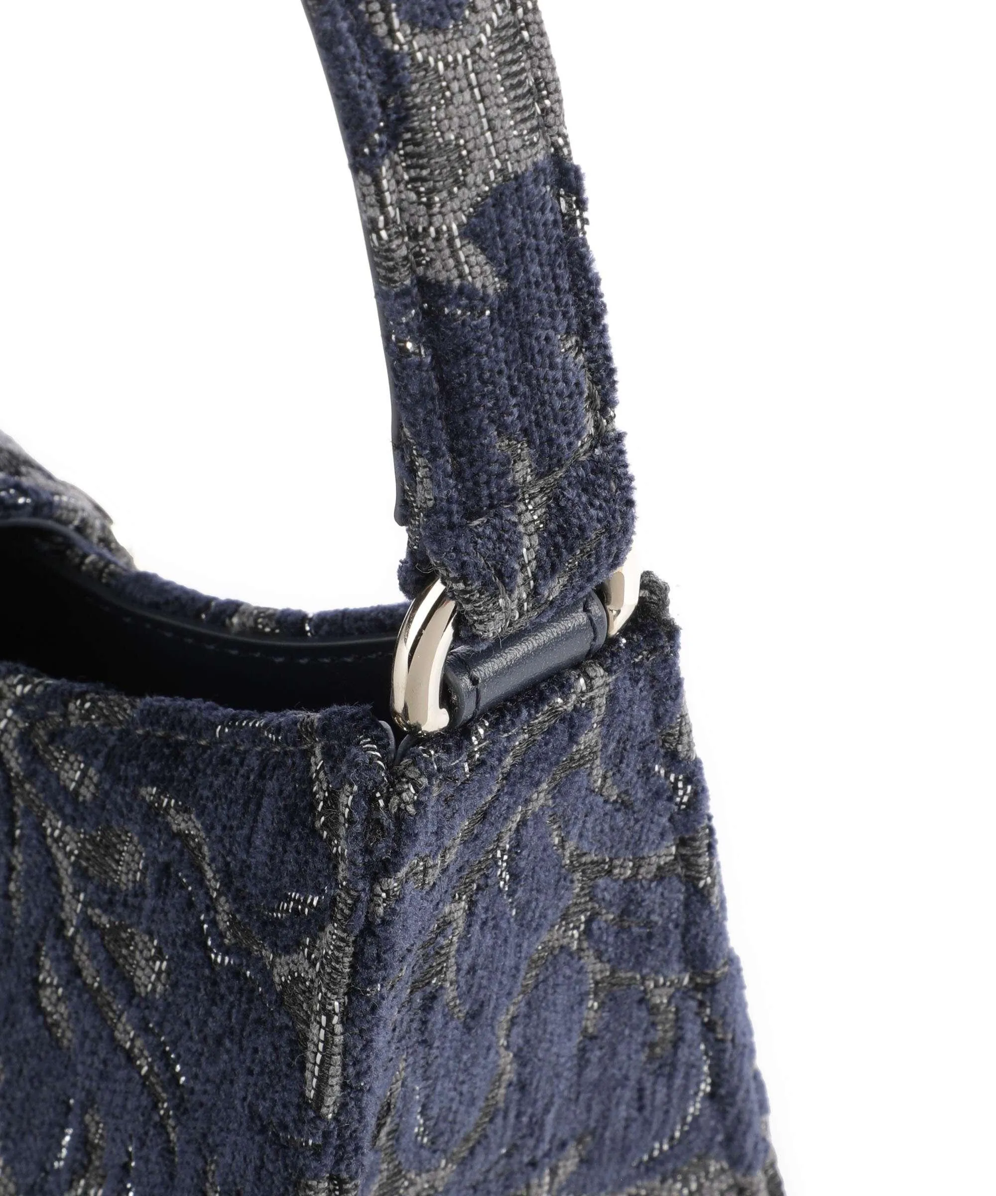  Furla 1927 S Borsa a spalla tissu blu scuro  