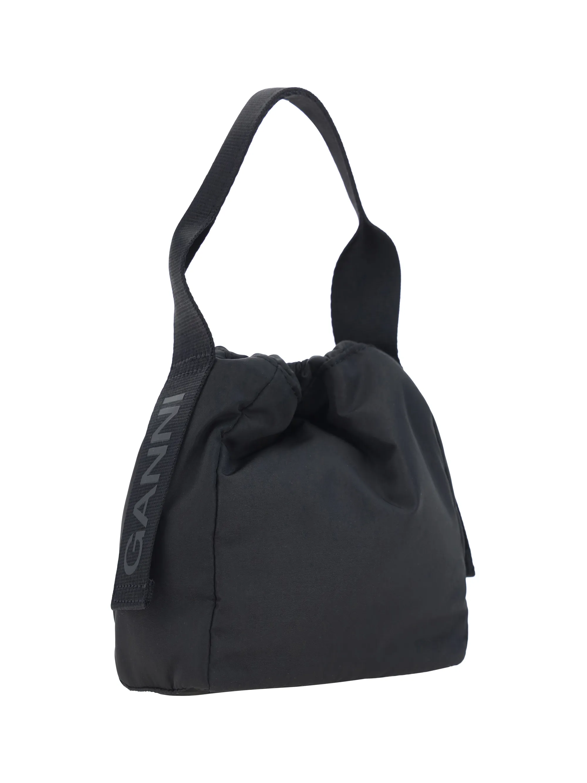    GANNI      Borsa a Mano Recycled Tech 