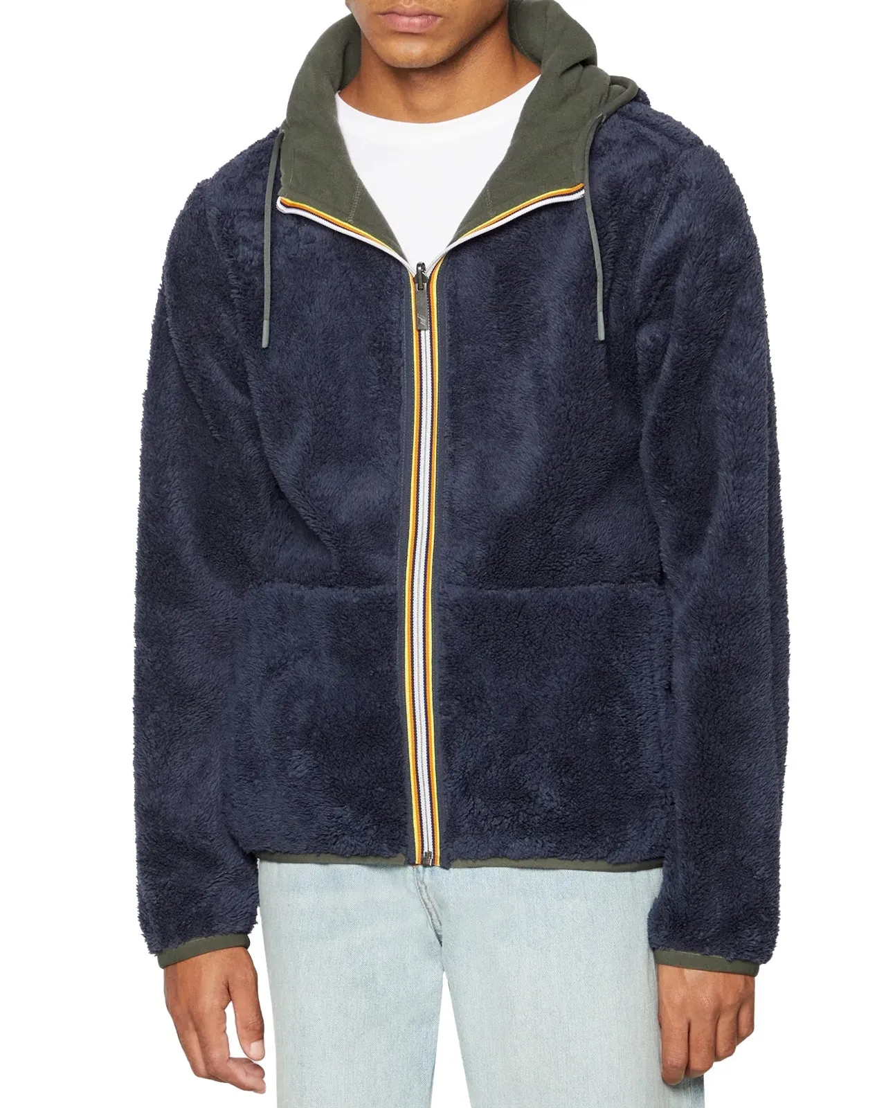 Giacca Jacques Polar Double verde blu