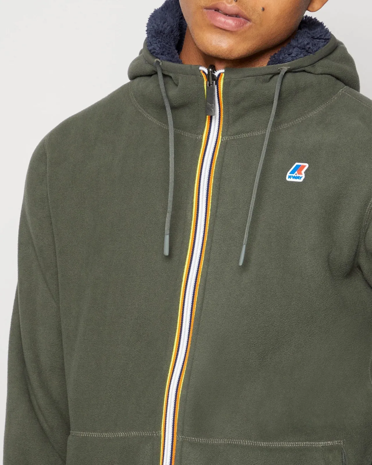 Giacca Jacques Polar Double verde blu