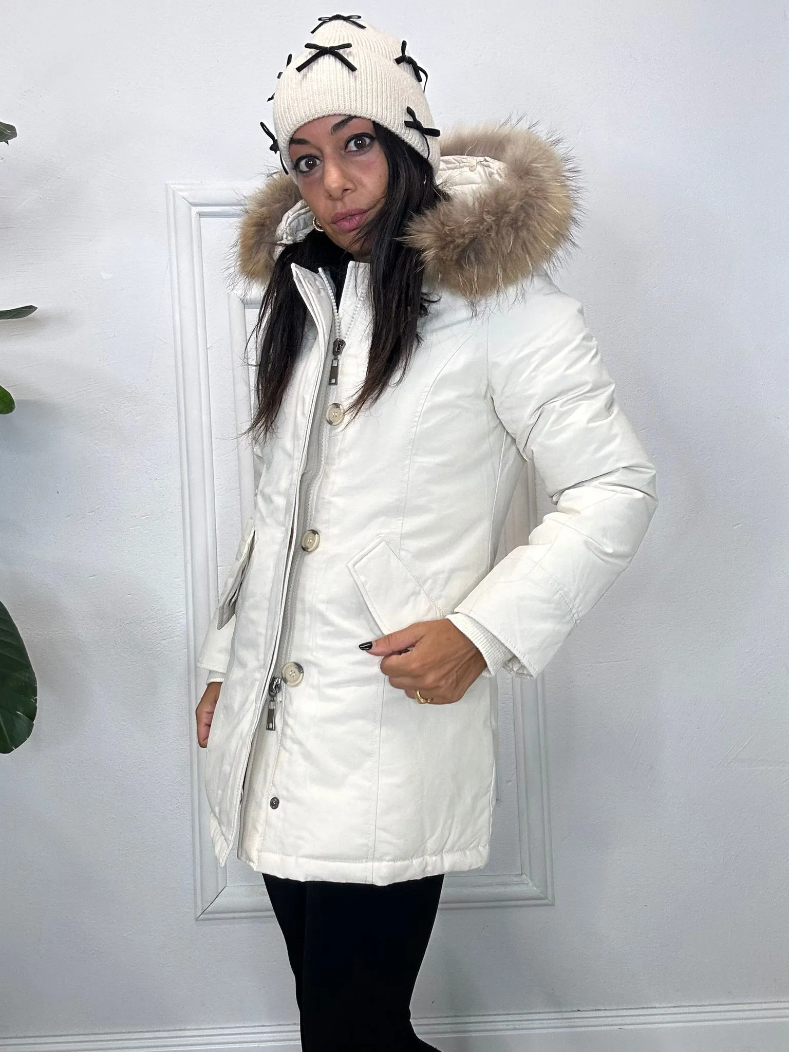 GIACCONE PARKA PANNA