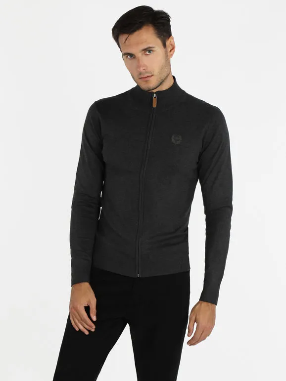 Gian Marco Venturi Cardigan entièrement zippé pour hommes