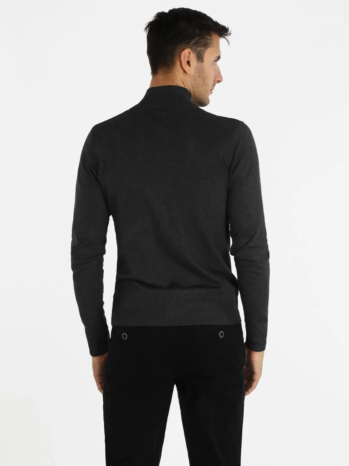 Gian Marco Venturi Cardigan entièrement zippé pour hommes