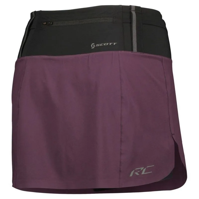 Gonna corta da donna Scott Rc Run (viola scuro/nero)
