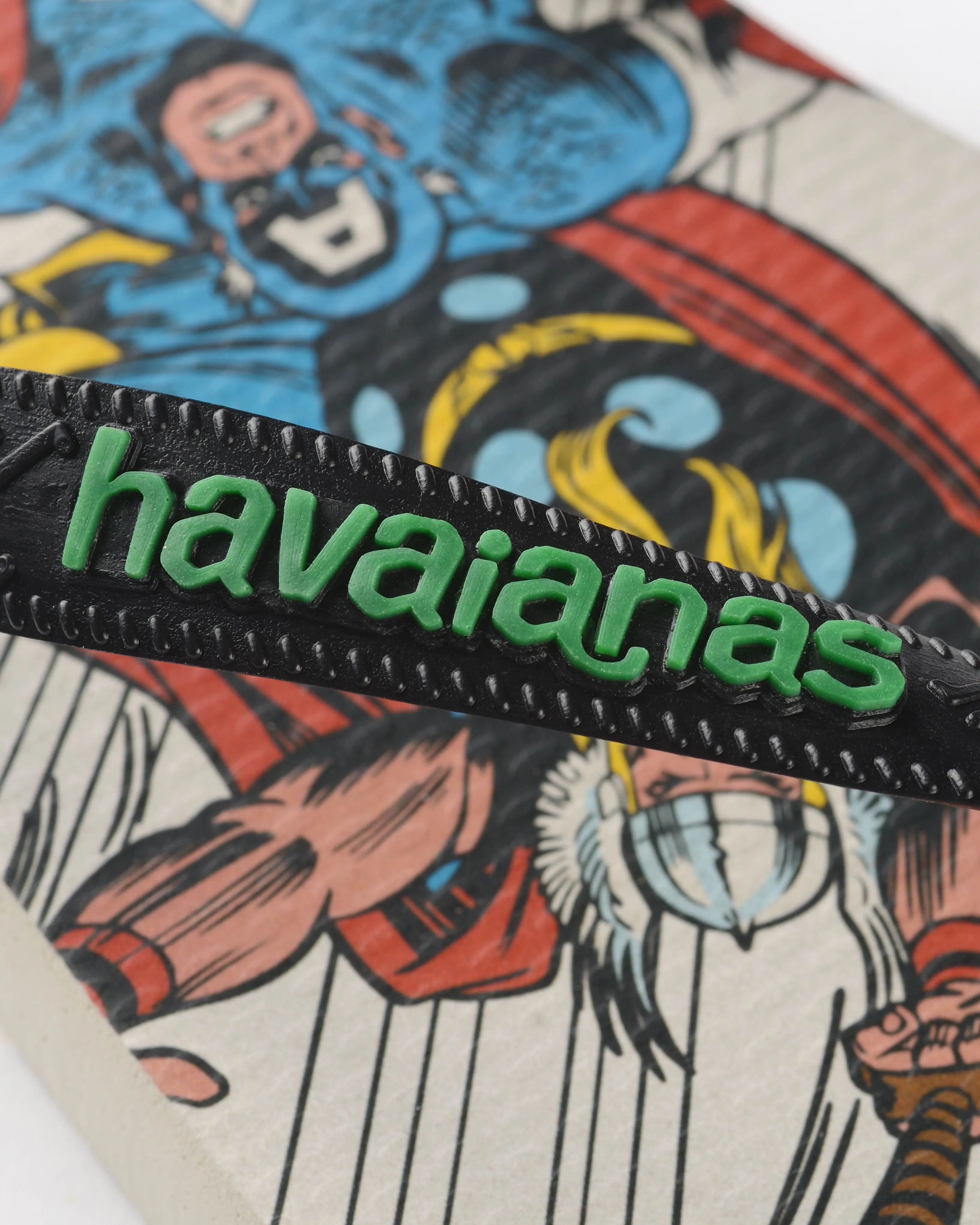 Havaianas Top Marvel Classics bianca con stampa Avengers 33-38
