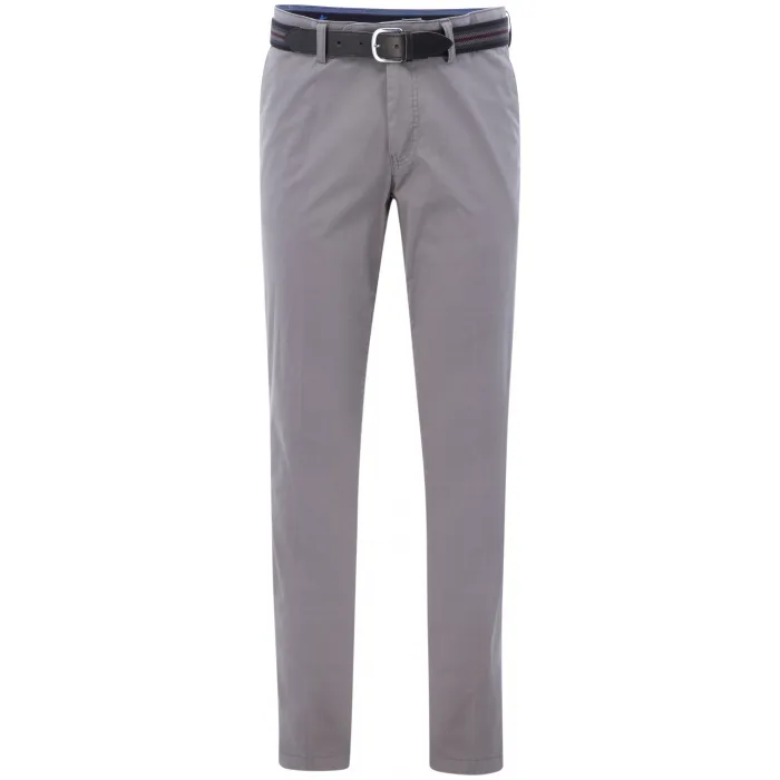 Henk ter Horst - Pantaloni chino in cotone elasticizzato Grigio