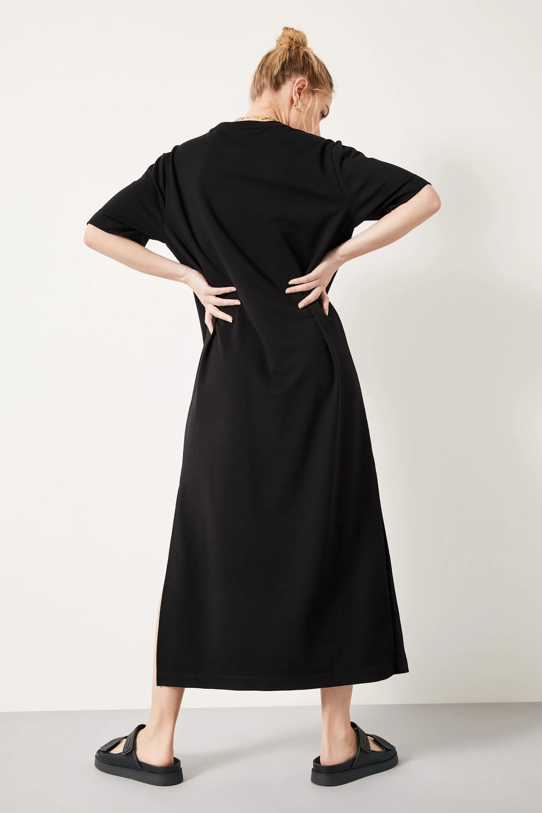 Hush Steph - Abito T-shirt midi