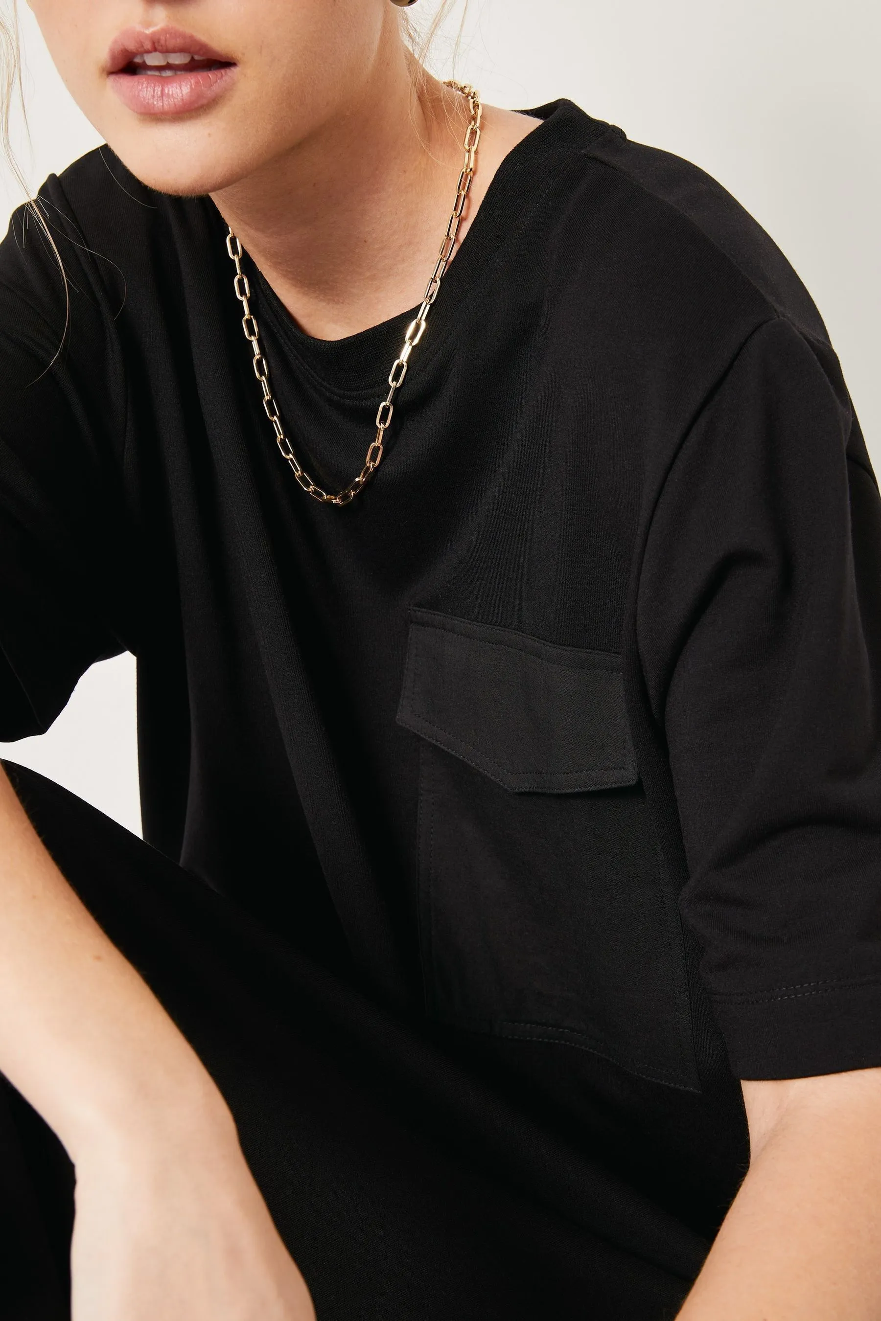 Hush Steph - Abito T-shirt midi