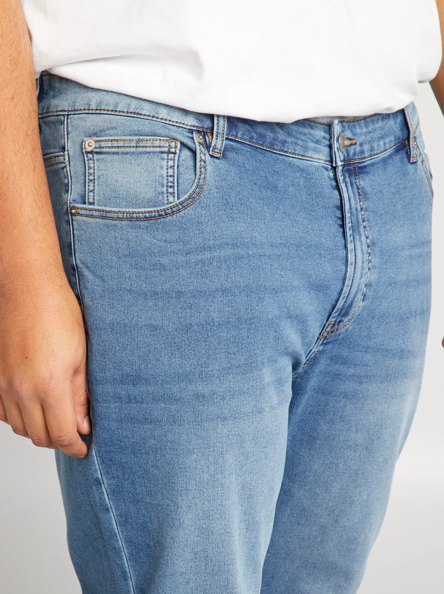 Jeans slim - L32 - BLU