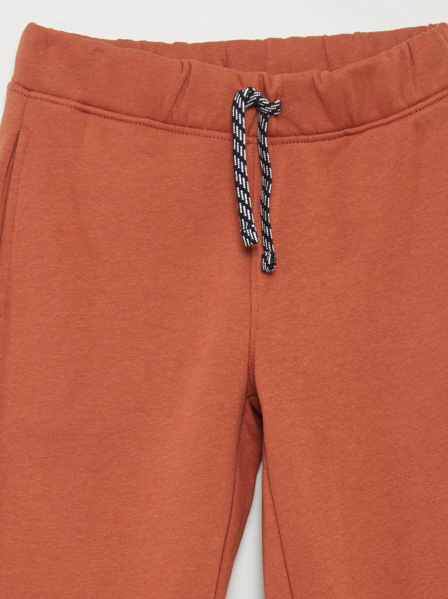 Joggers screziati con vita regolabile - ARANCIONE