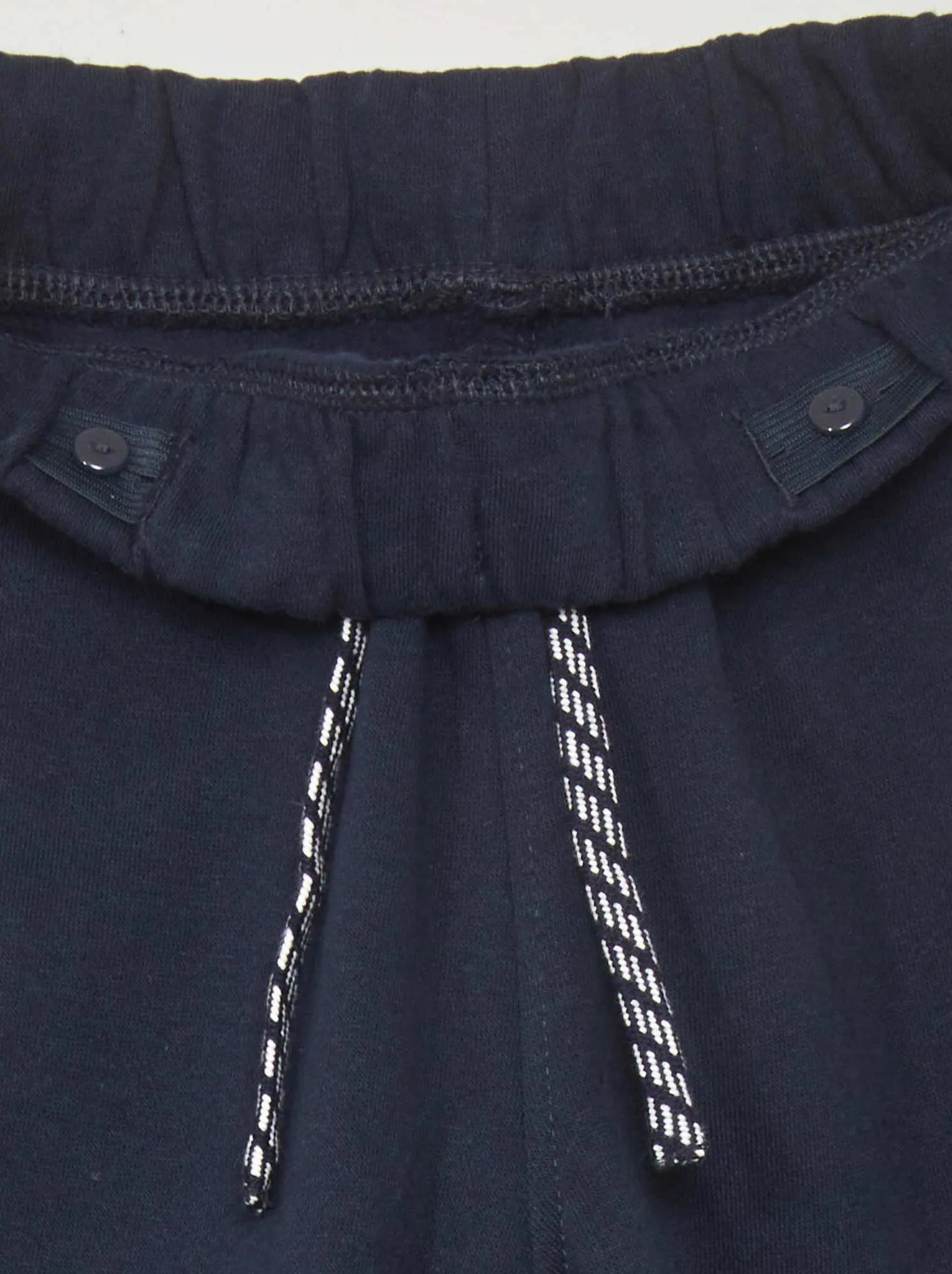 Joggers screziati con vita regolabile - blu