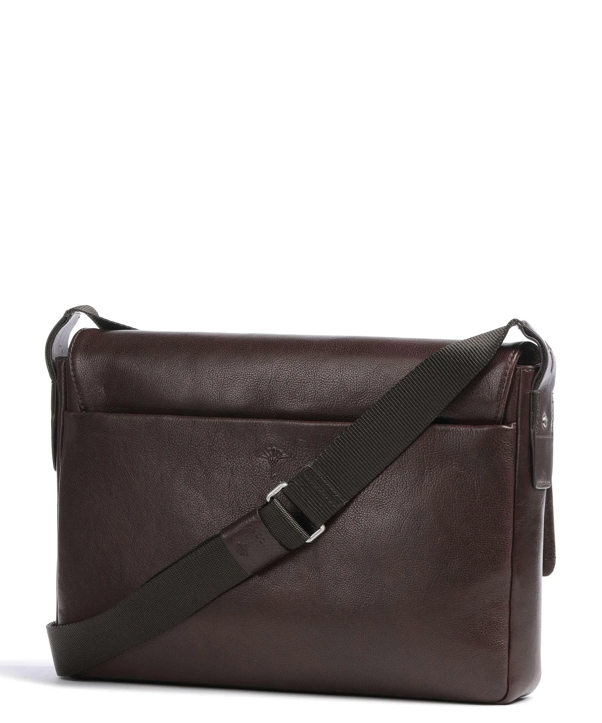  JOOP! Treviso Janis Borsa messenger 14″ pelle granulata marrone scuro  