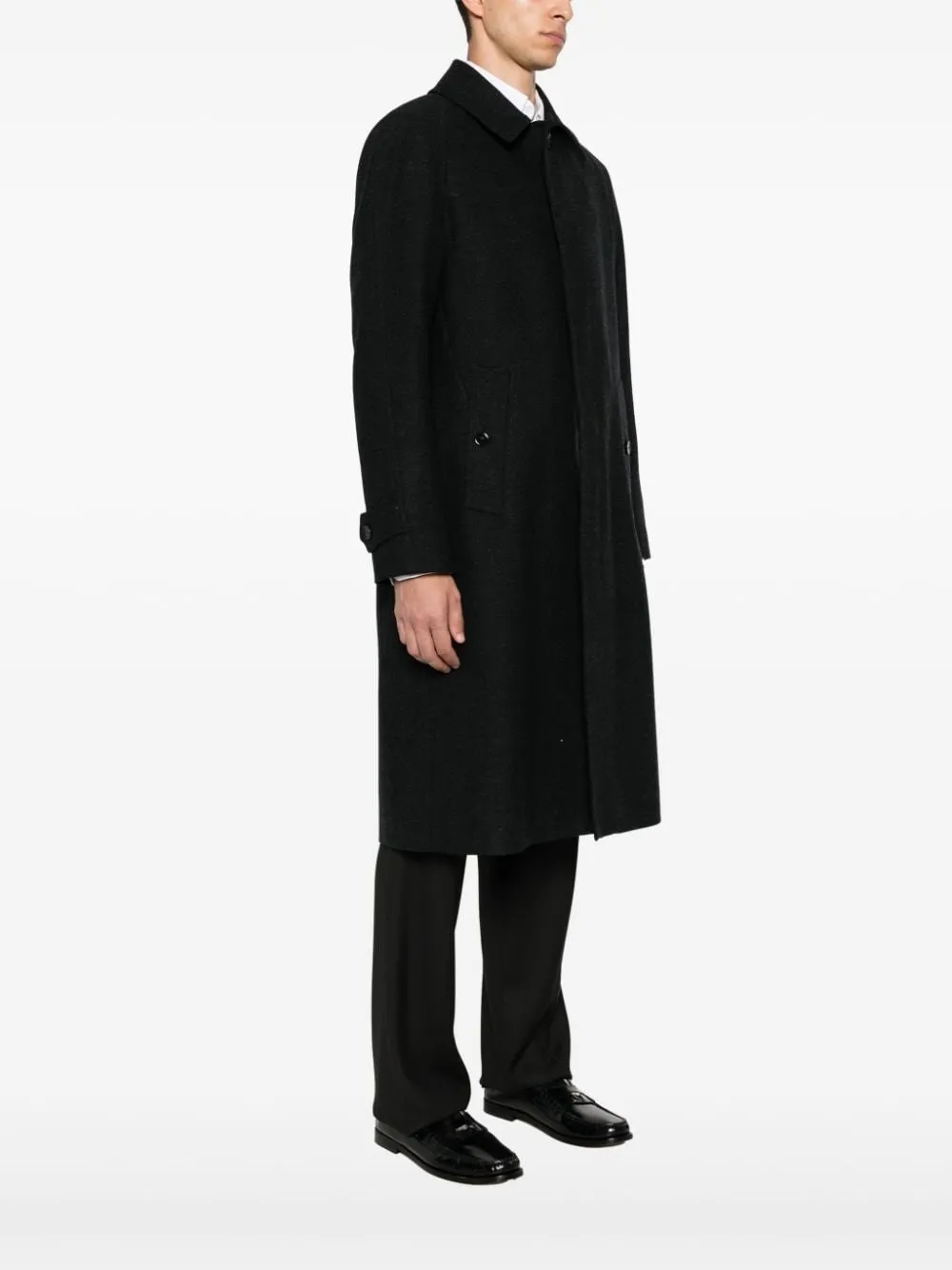 Lardini-Cappotto a righe