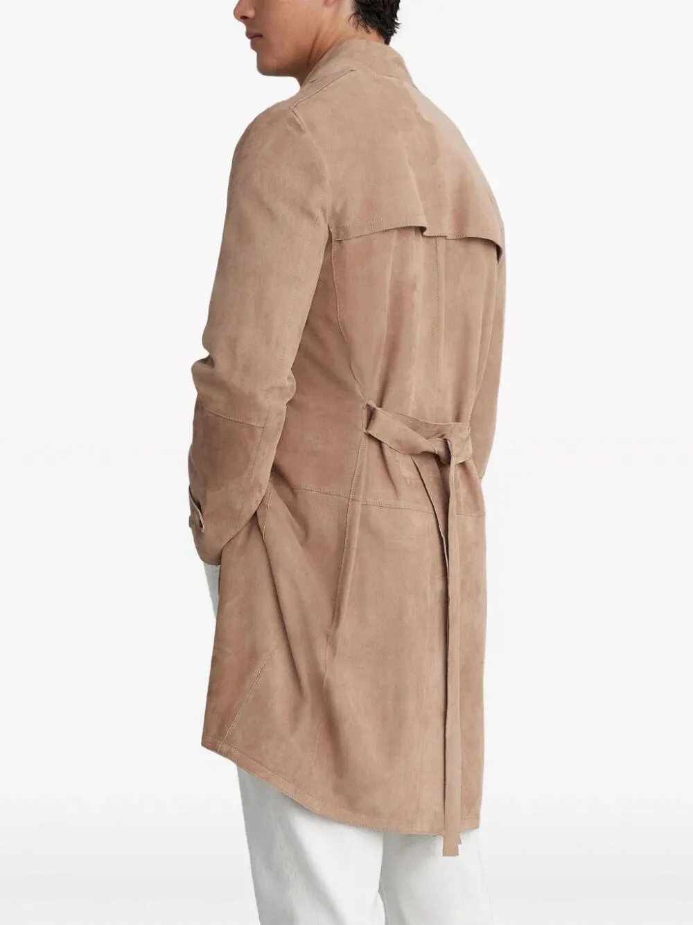 Leather Trench Coat