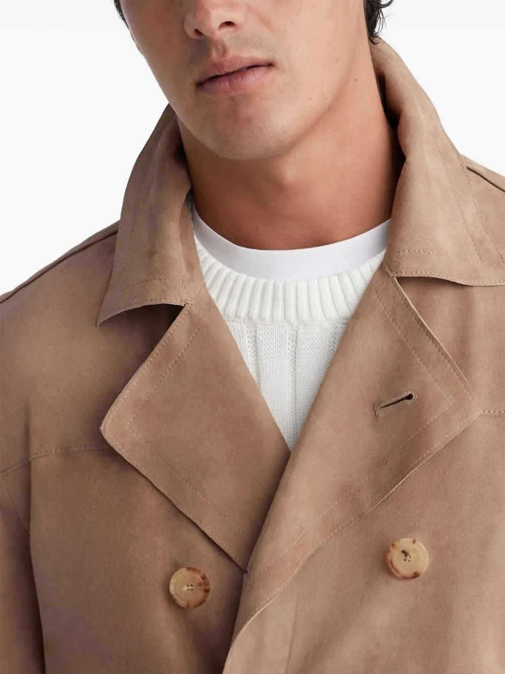Leather Trench Coat