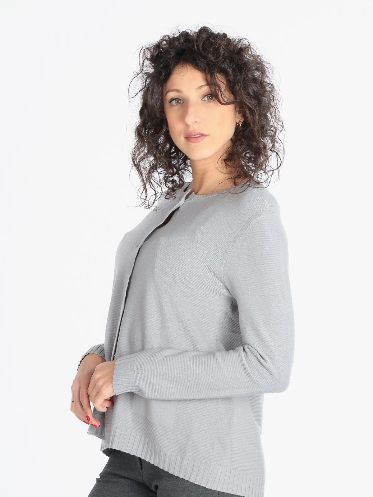 Lois & Pepe Cardigan en maille avec poches pour femme