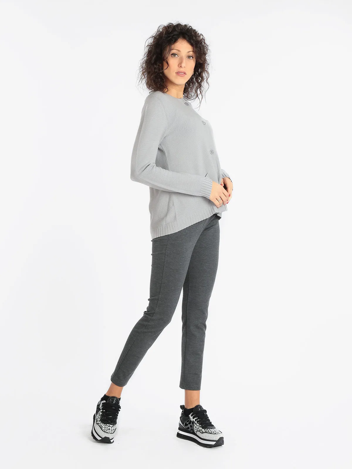 Lois & Pepe Cardigan en maille avec poches pour femme