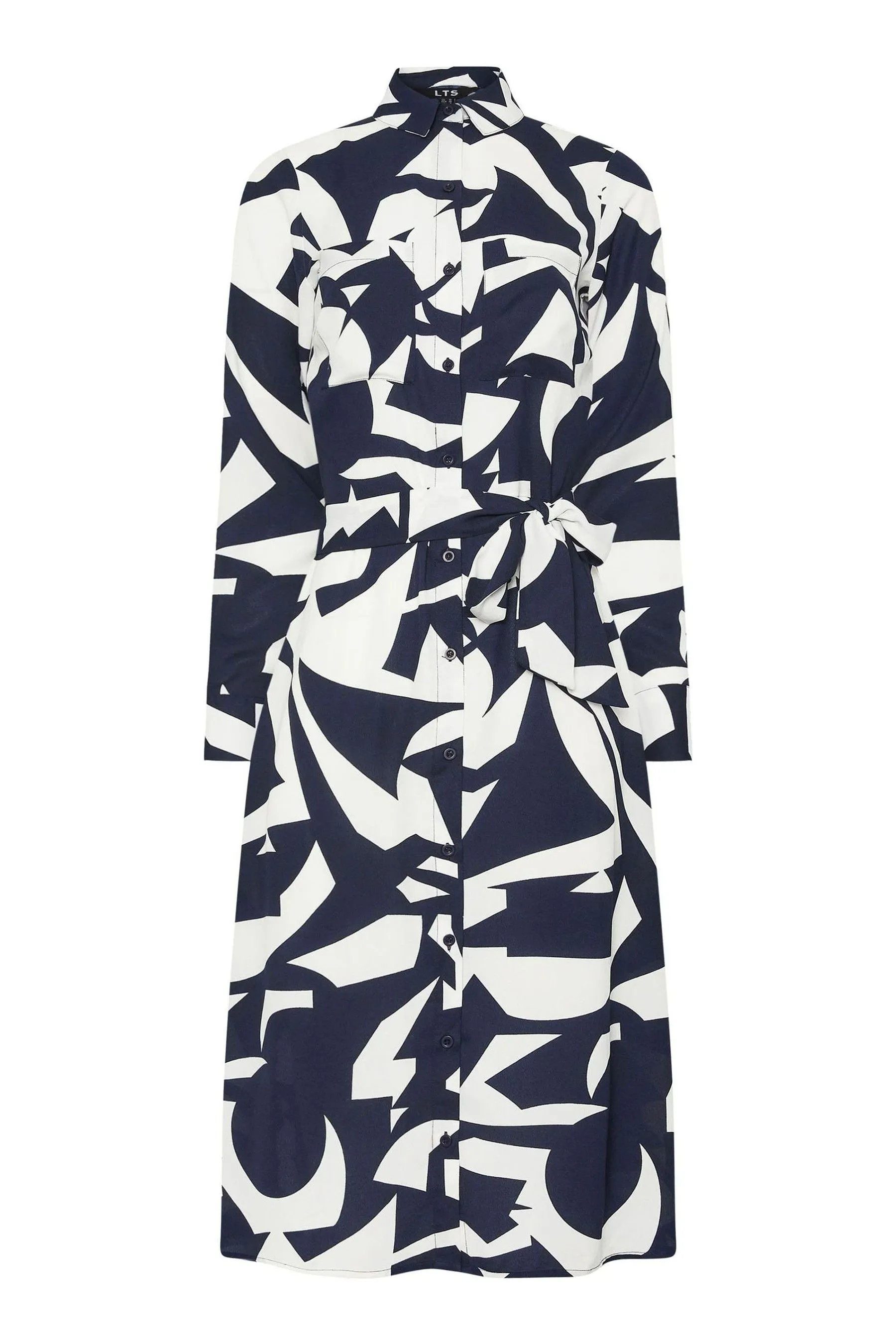 Long Tall Sally - Abito chemisier midi Stampa astratto