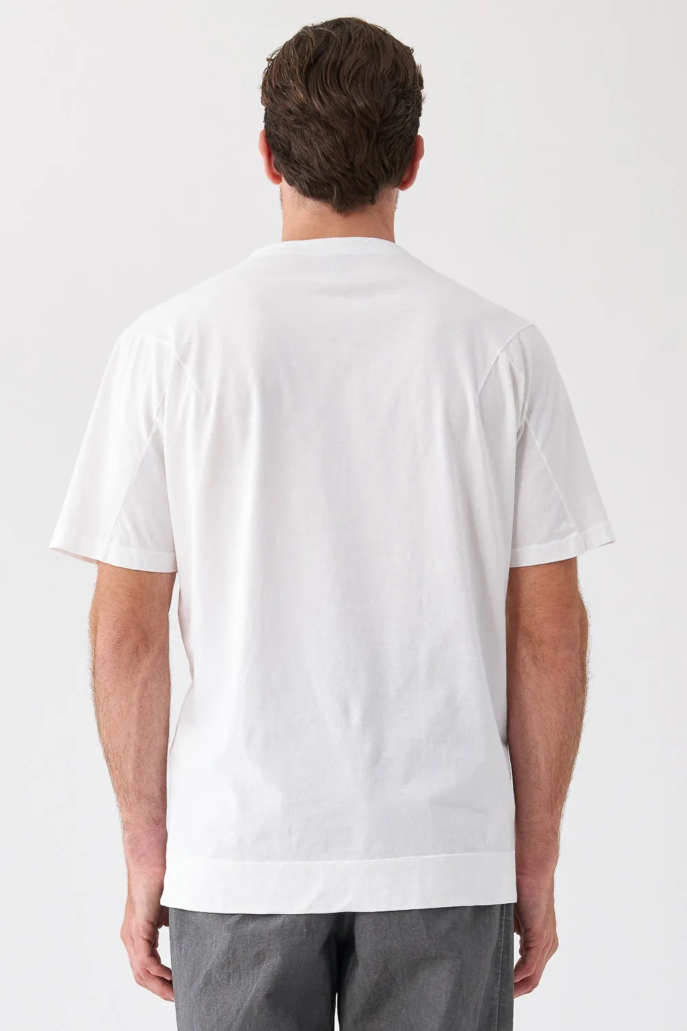 Loose Fit Cotton T-Shirt White