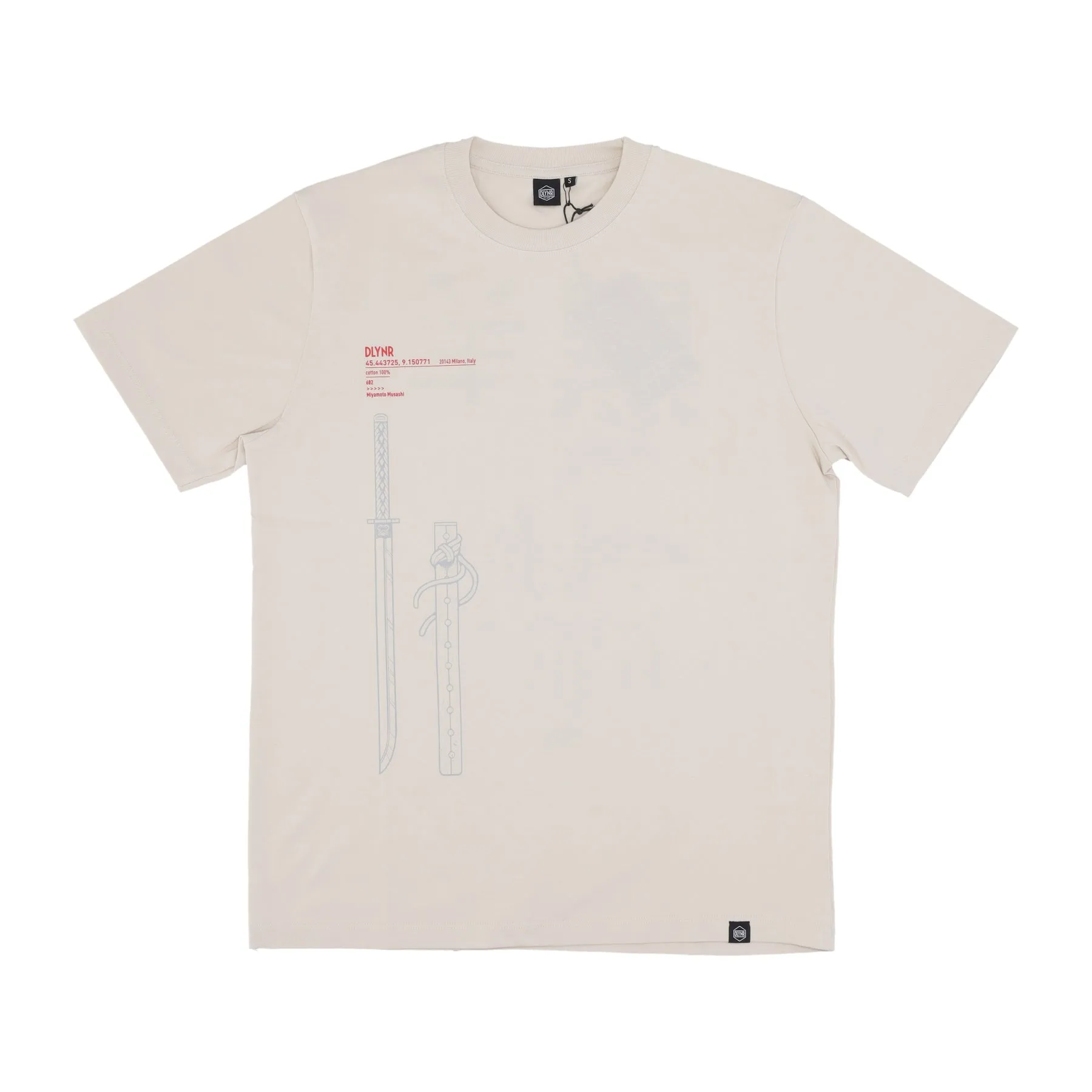 Maglietta Uomo Miyamoto Musashi Tee Beige