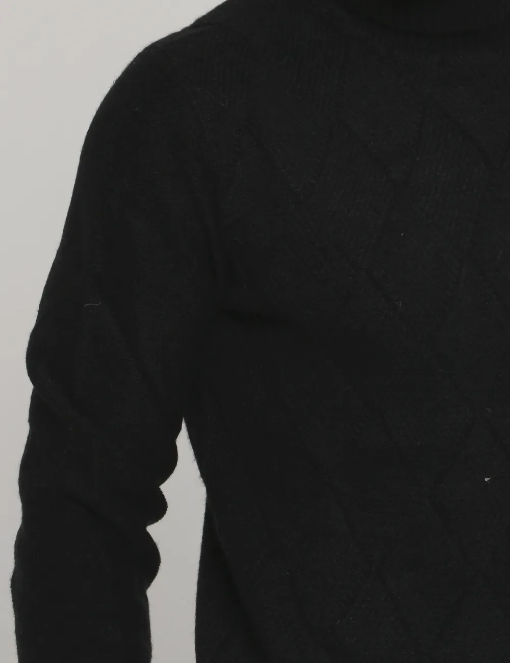Maglione Fred Mello dolcevita blu