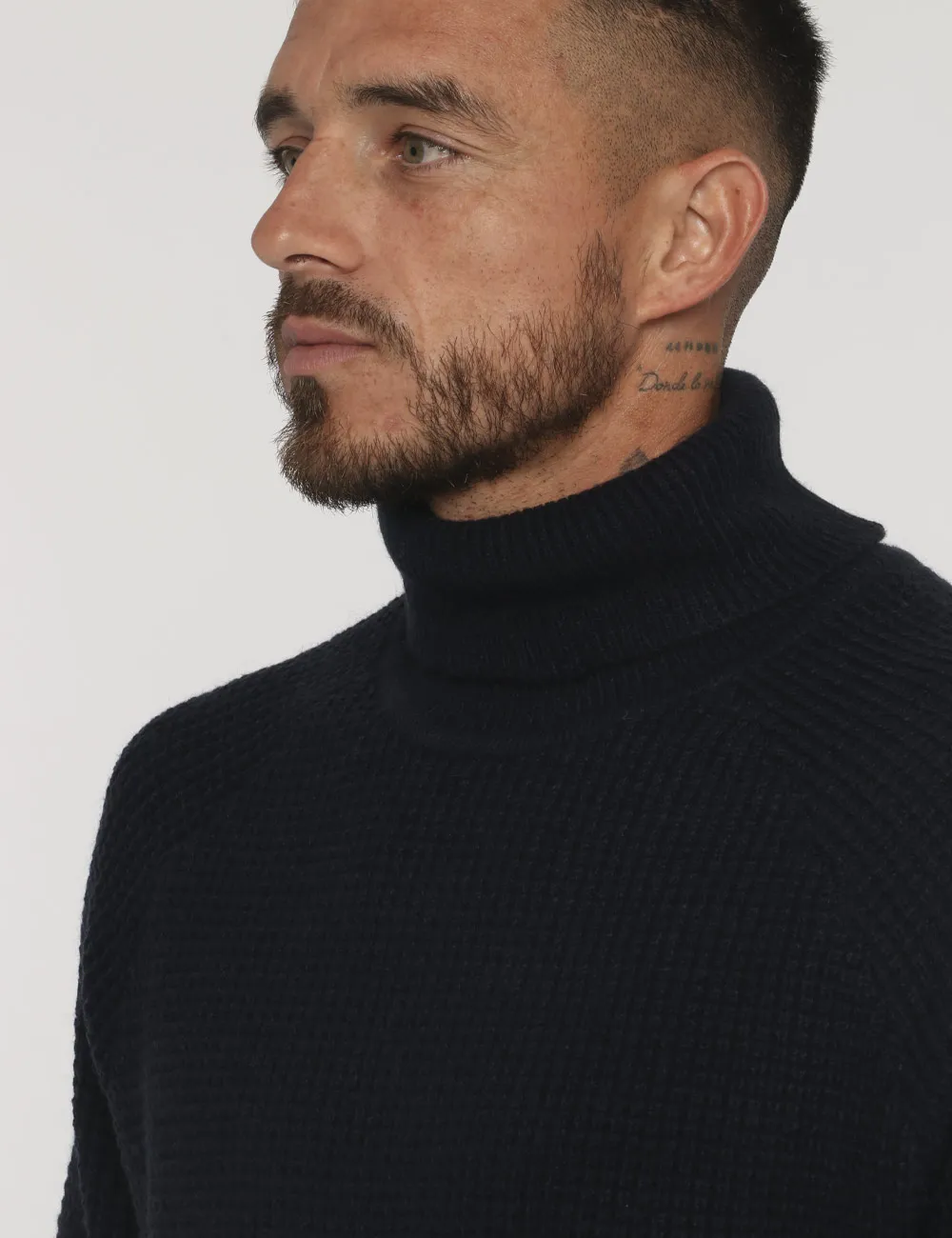 Maglione Goha dolcevita blu