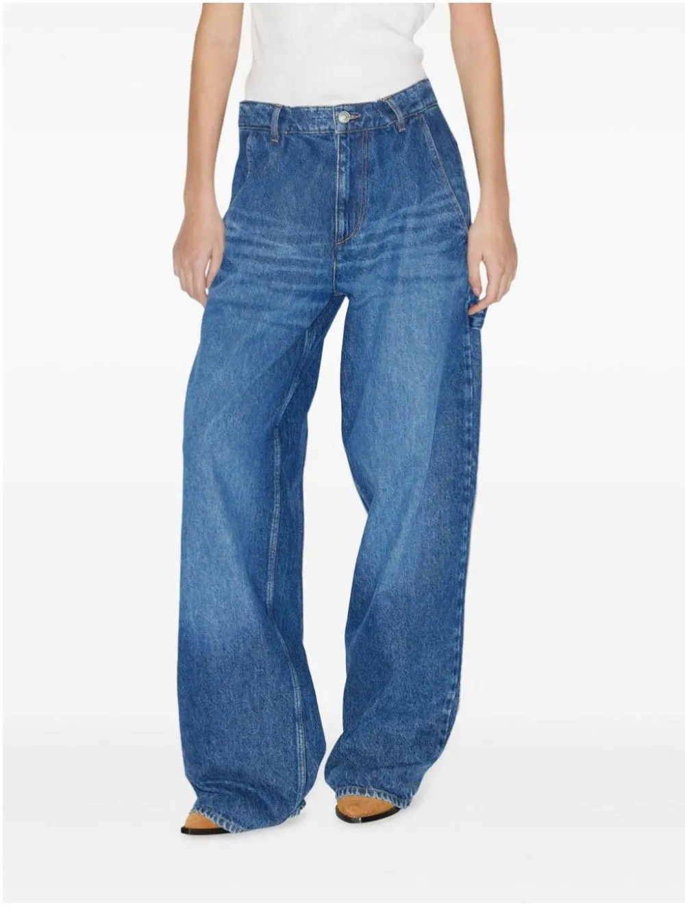 MARANT ÉTOILE  PA0396FA-B3H02E  Pantaloni  SOLENE PANTS #30BU  €320.00  