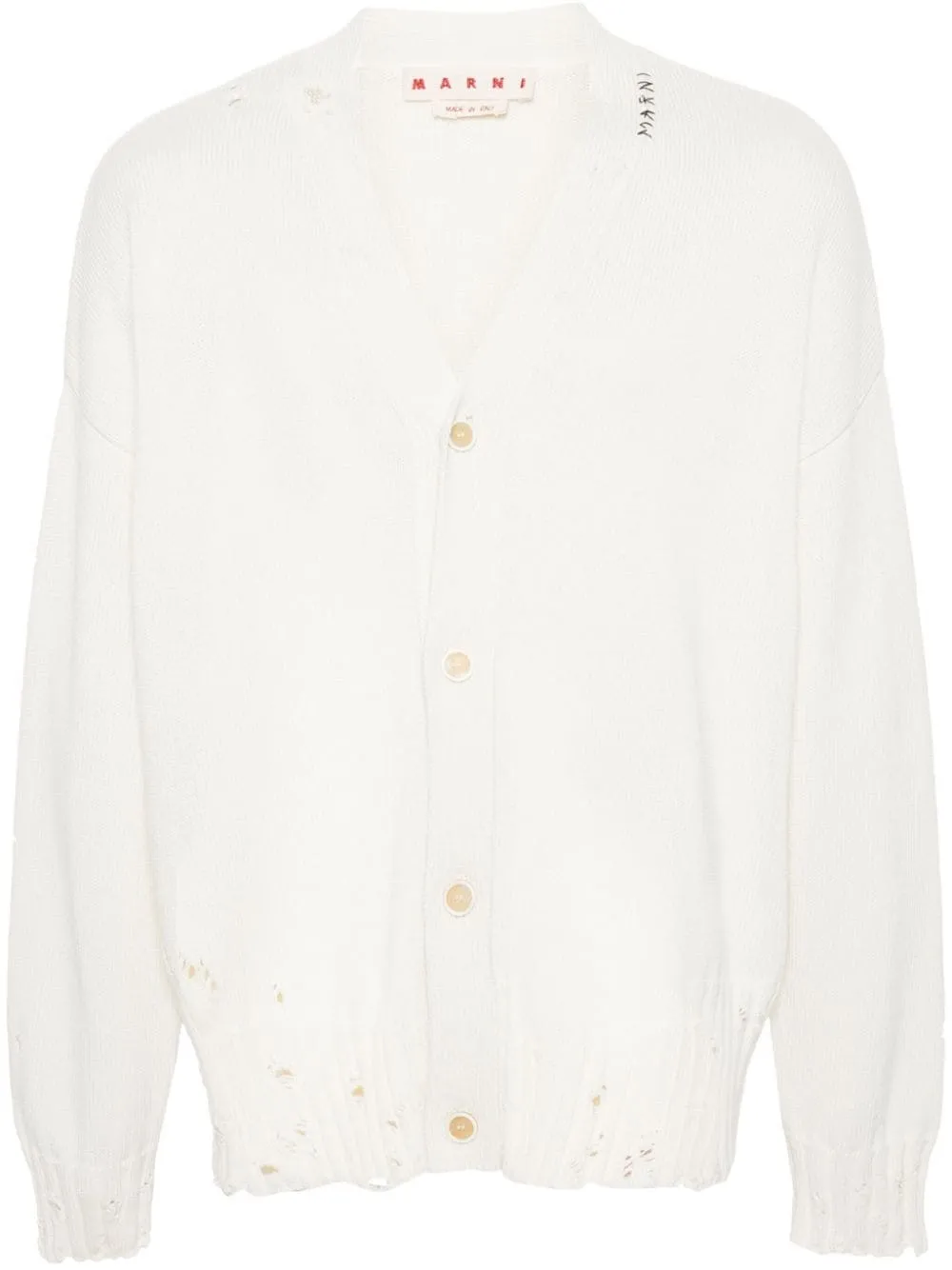 Marni-Cardigan con scollo a V