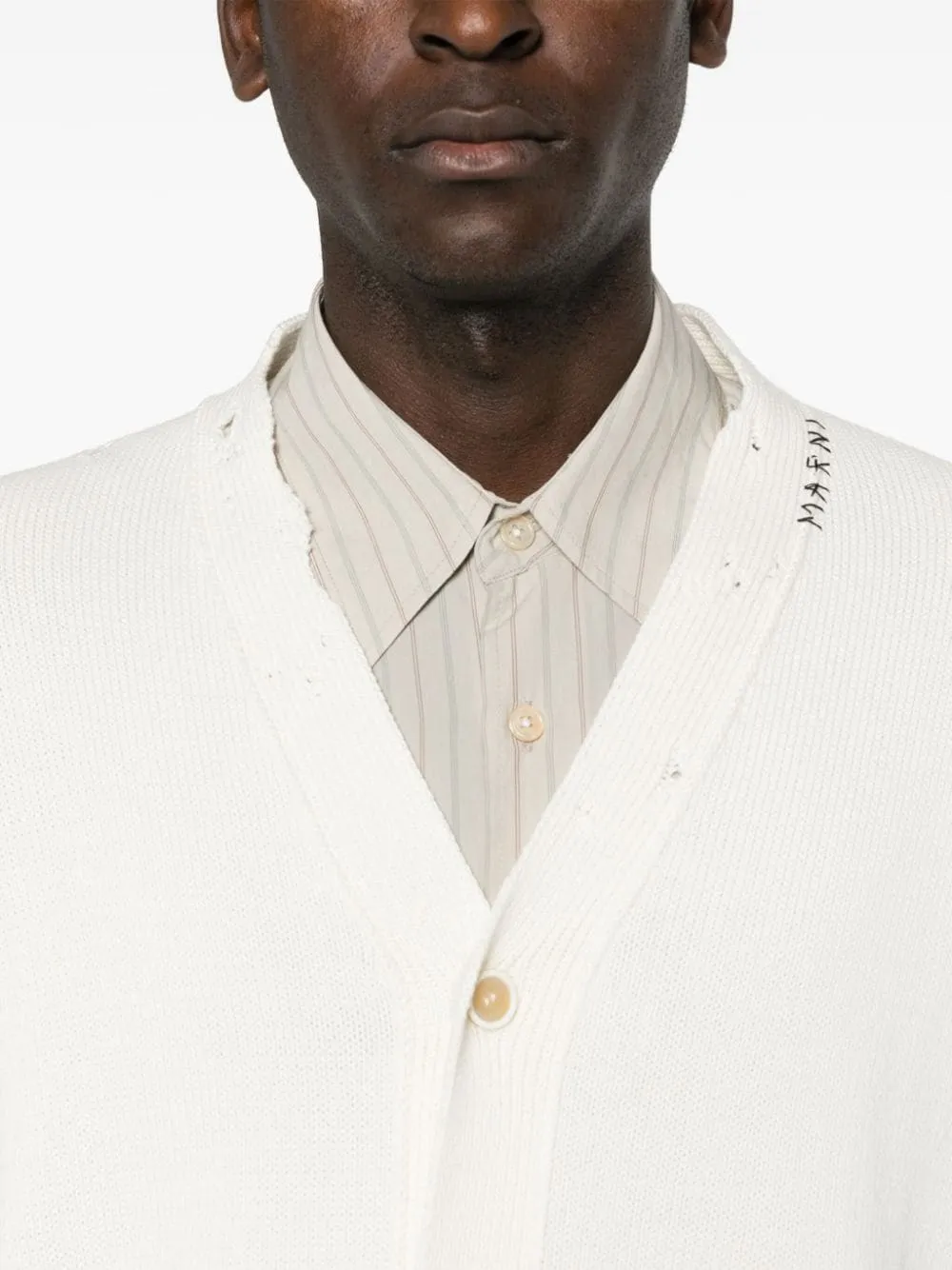 Marni-Cardigan con scollo a V