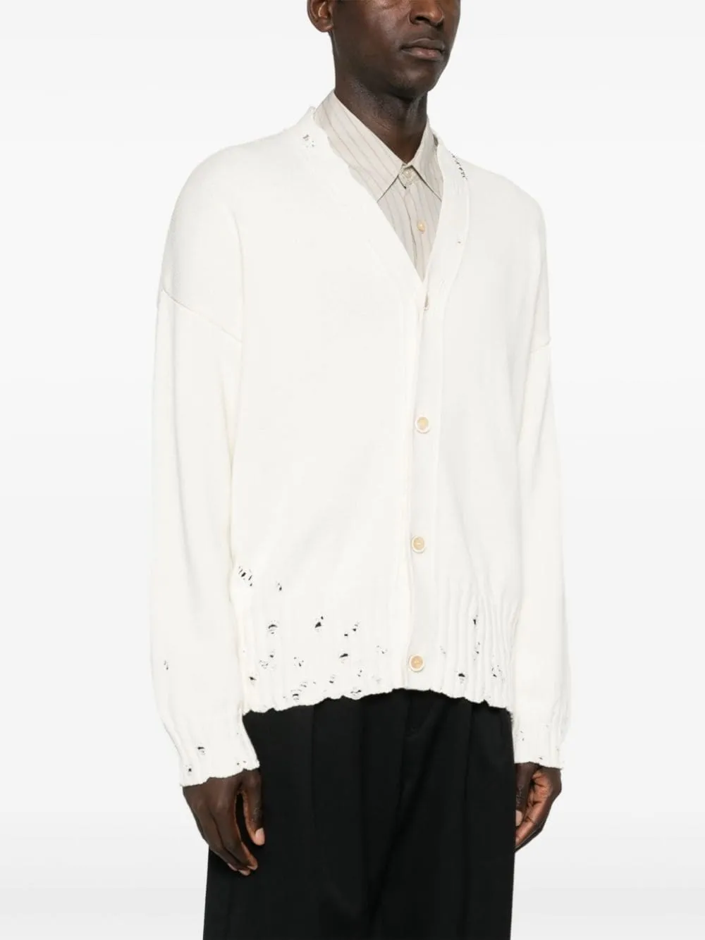 Marni-Cardigan con scollo a V