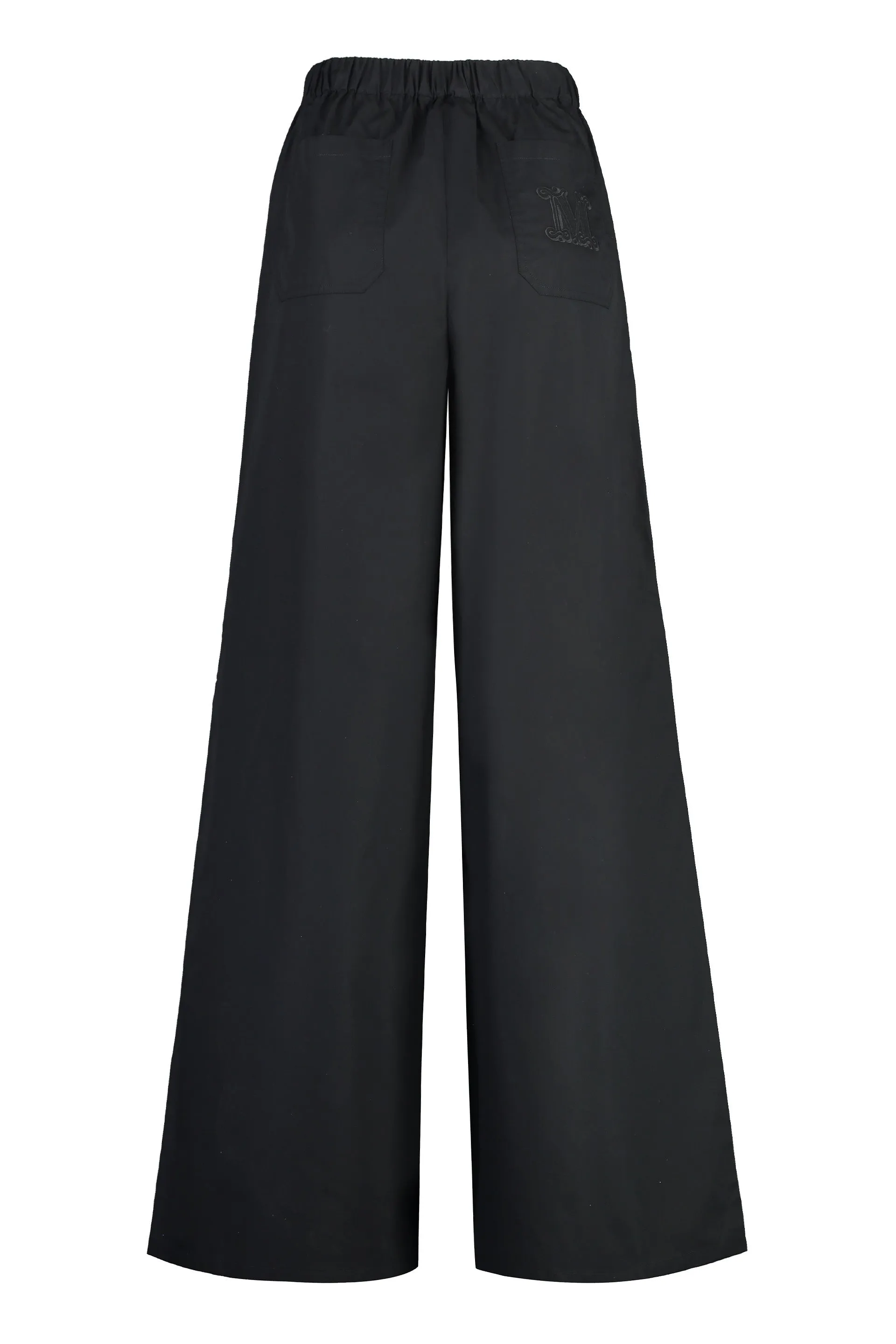 Max Mara Pantaloni Navigli in popeline di cotone