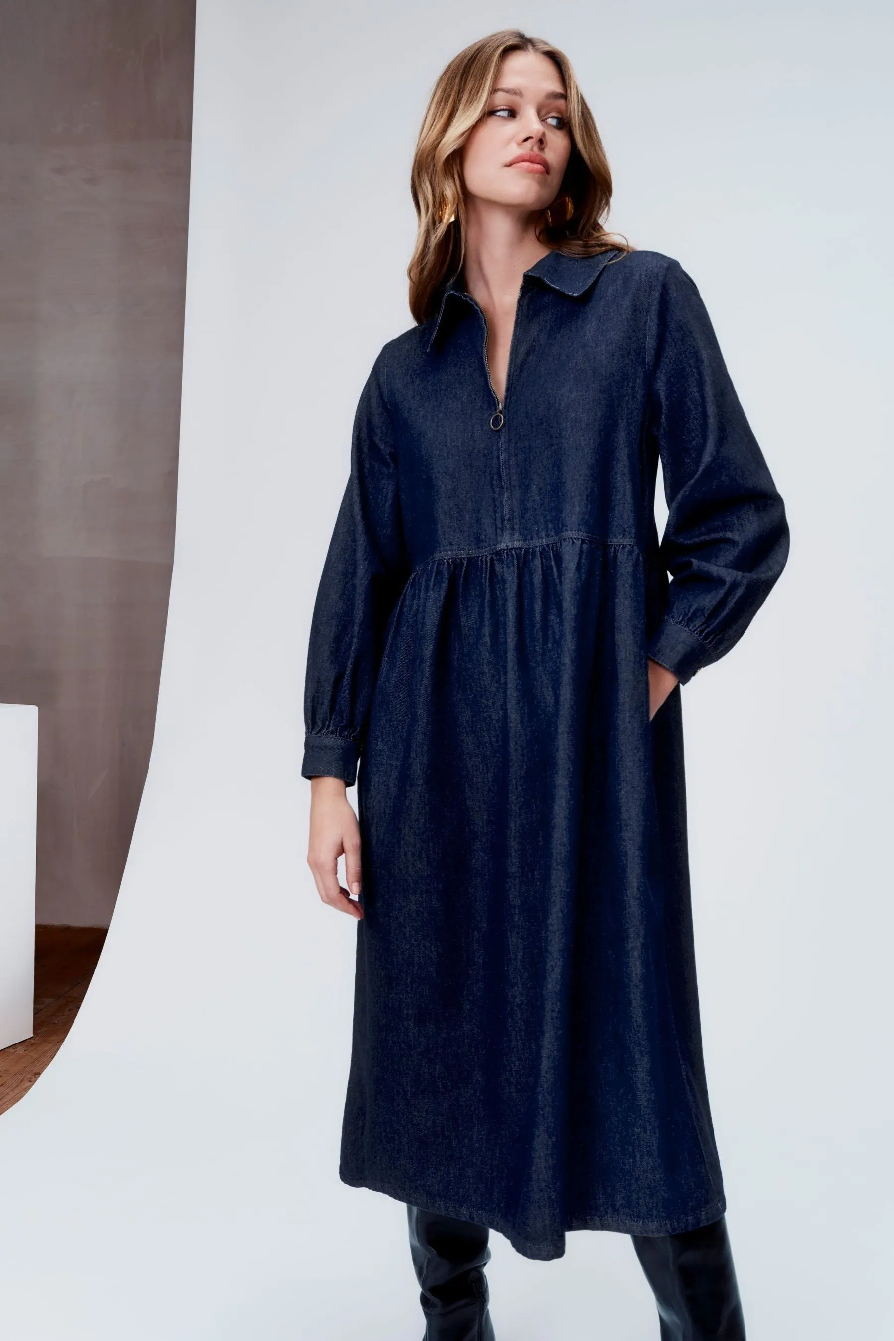 Monsoon - Alana - Abito midi con zip