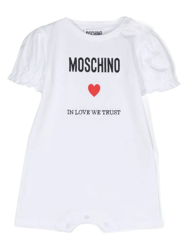 moschino Tuta con logo