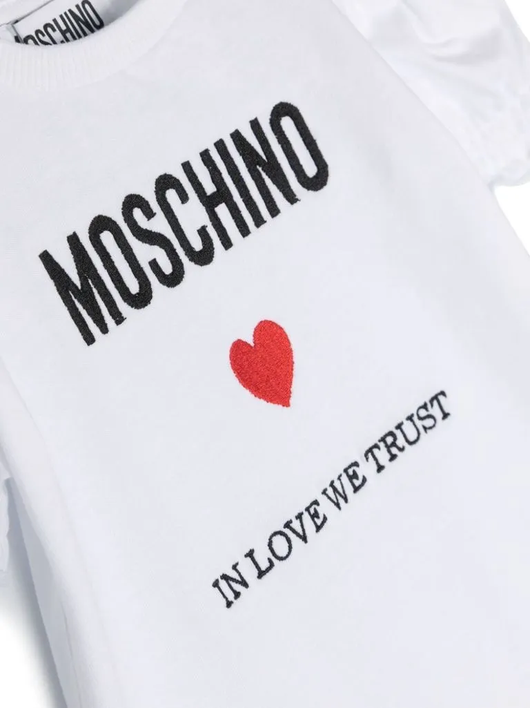 moschino Tuta con logo