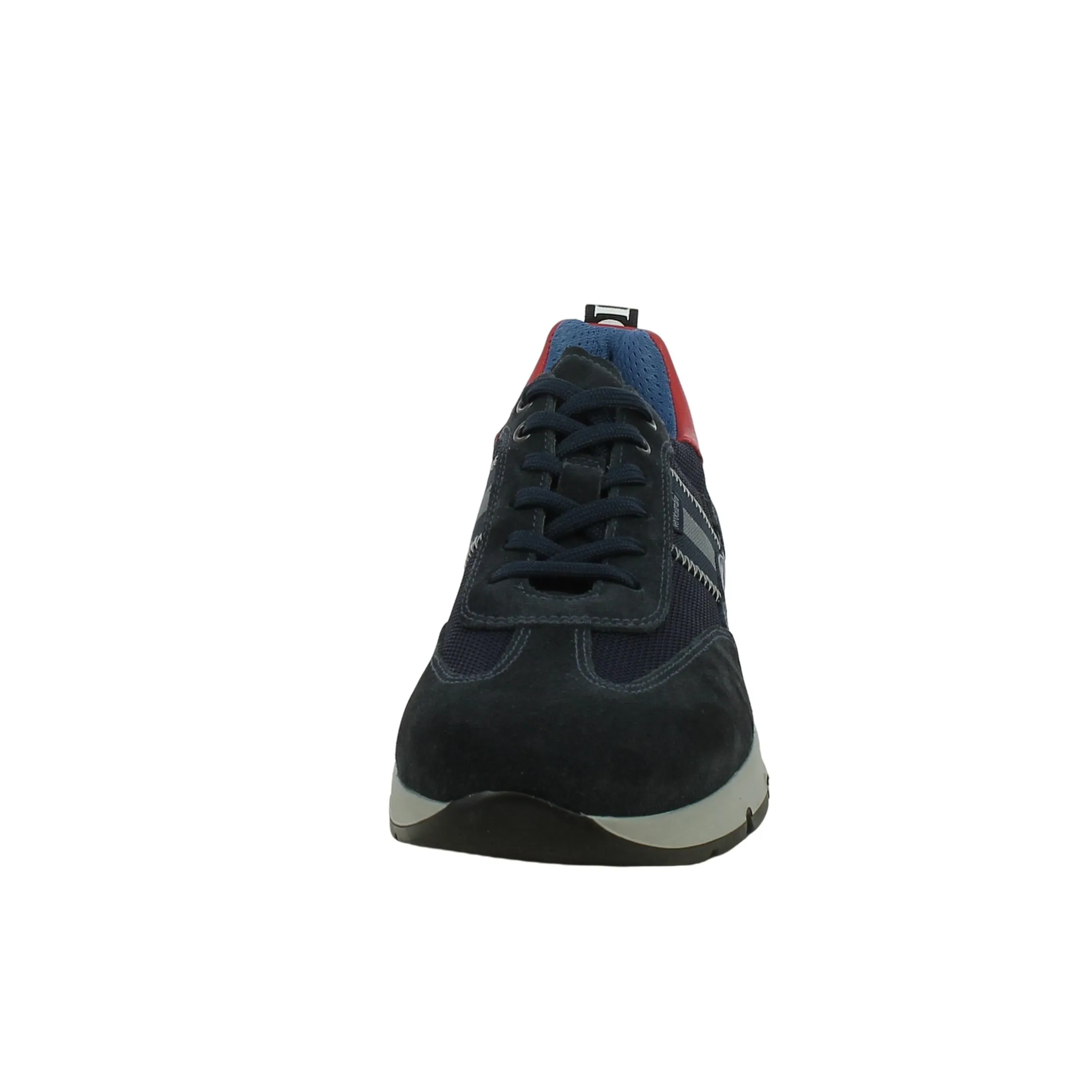 NeroGiardini  Sneaker in camoscio blu 