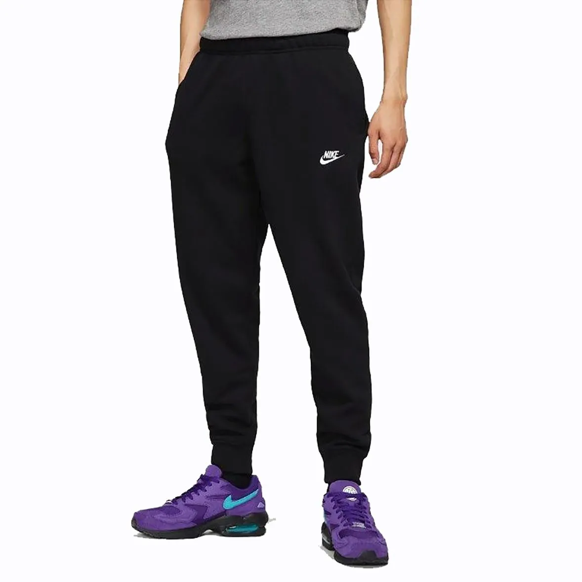 Nike Pantalone Nsw Club uomo Nero