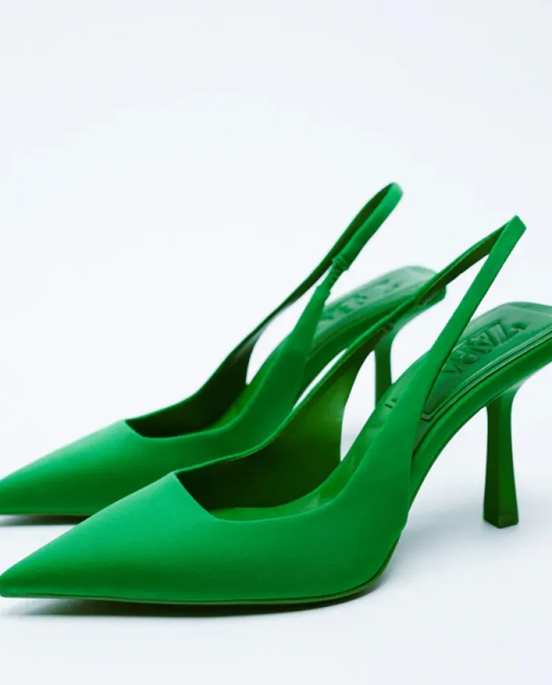 Nuovi sandali con punta a punta Scarpe con tacco alto da donna