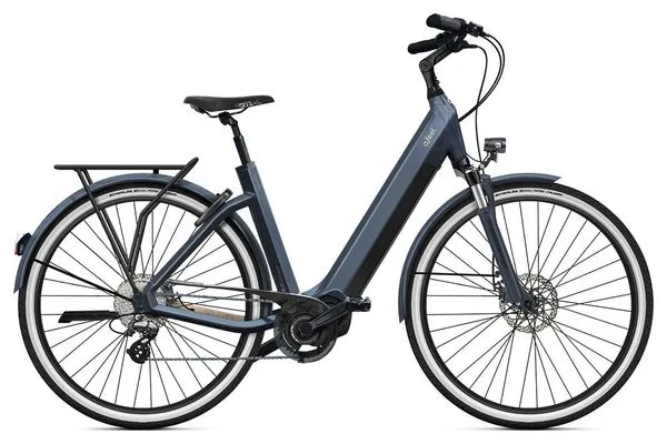O2 Feel iSwan City Up 5.1 Univ Shimano Altus 8V 432 Wh 28'' Grigio Antracite  city bike elettrica