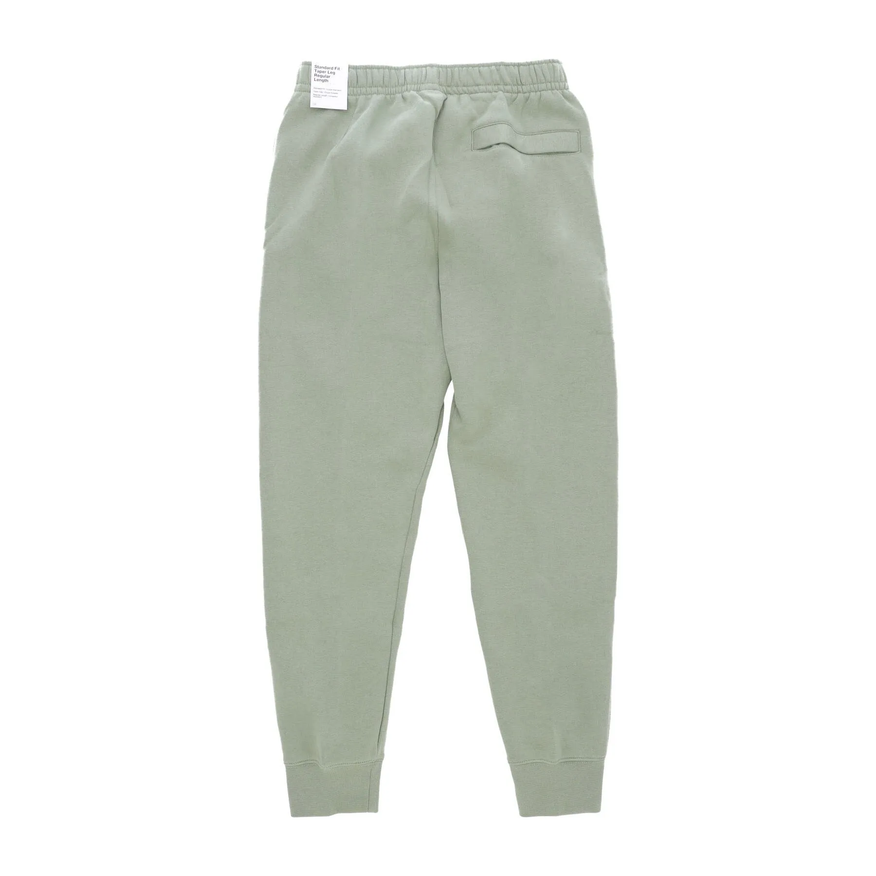 Pantalone Tuta Felpato Uomo Club Jogger Bb Oil Green/oil Green/white