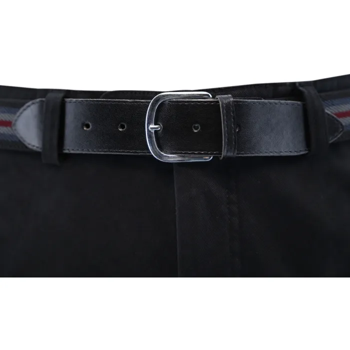 Pantaloni chino Henk ter Horst in cotone stretch Nero