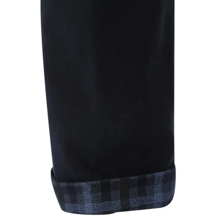 Pantaloni chino Henk ter Horst in cotone stretch Nero