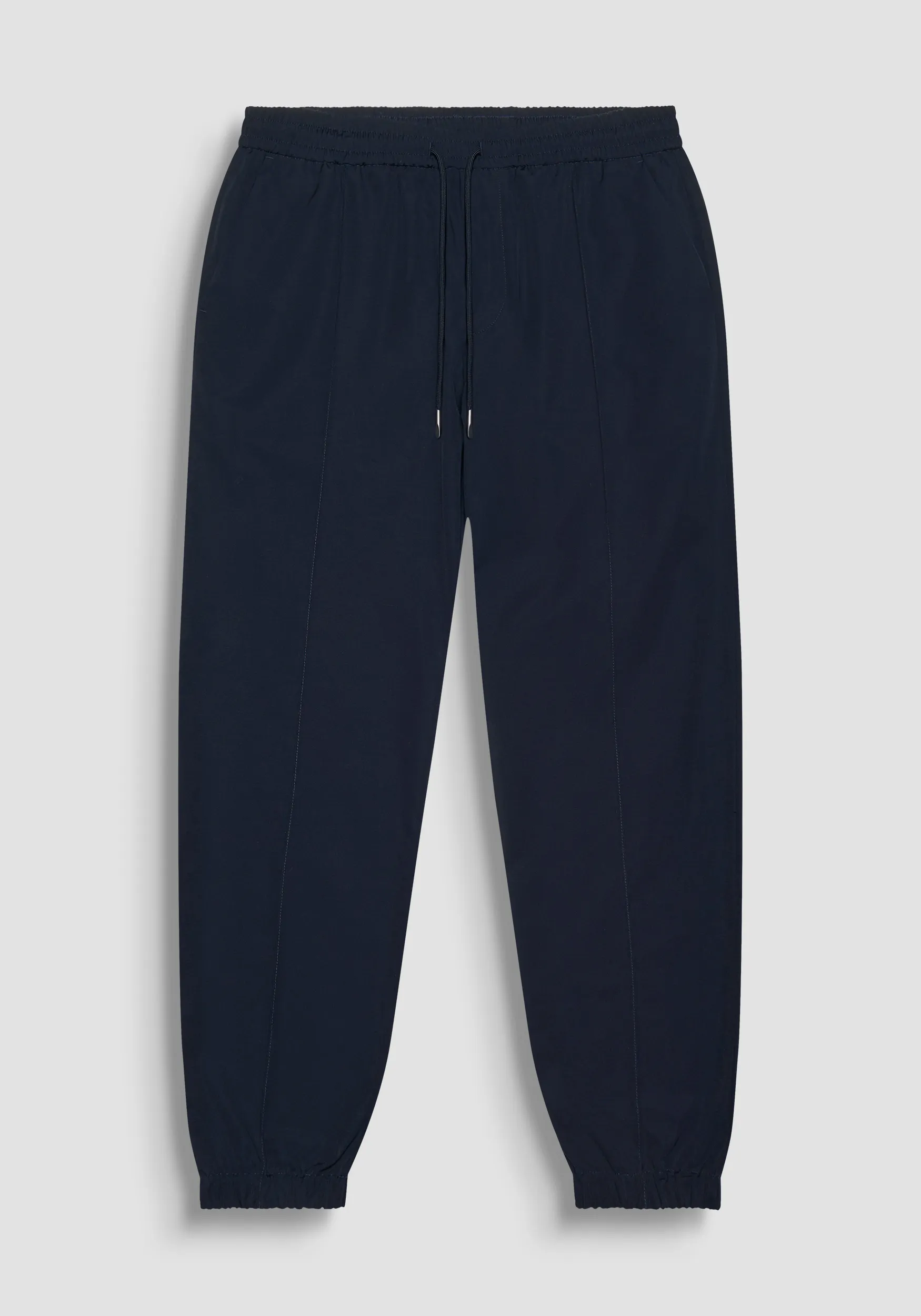 PANTALONI REGULAR FIT “LUCAS” IN TESSUTO TECNICO CON ELASTICO IN VITA