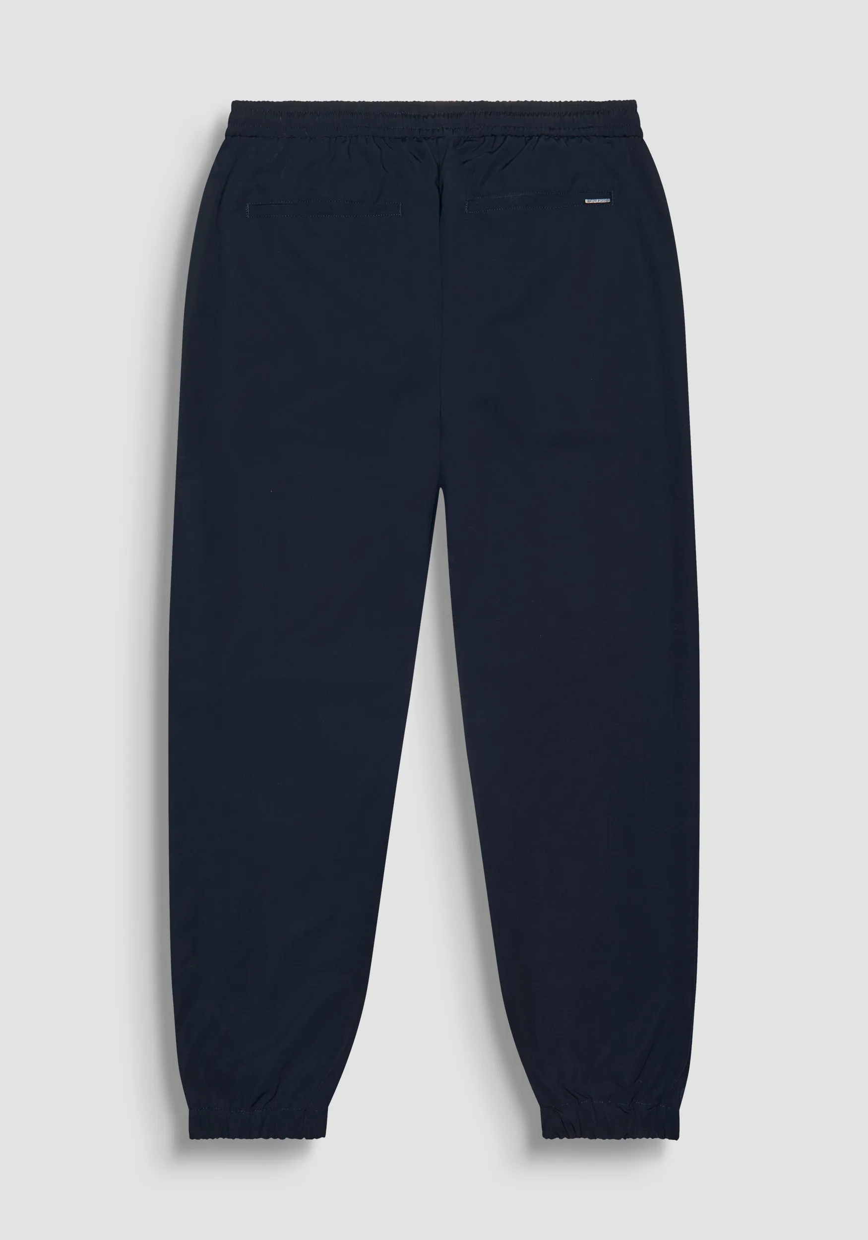 PANTALONI REGULAR FIT “LUCAS” IN TESSUTO TECNICO CON ELASTICO IN VITA