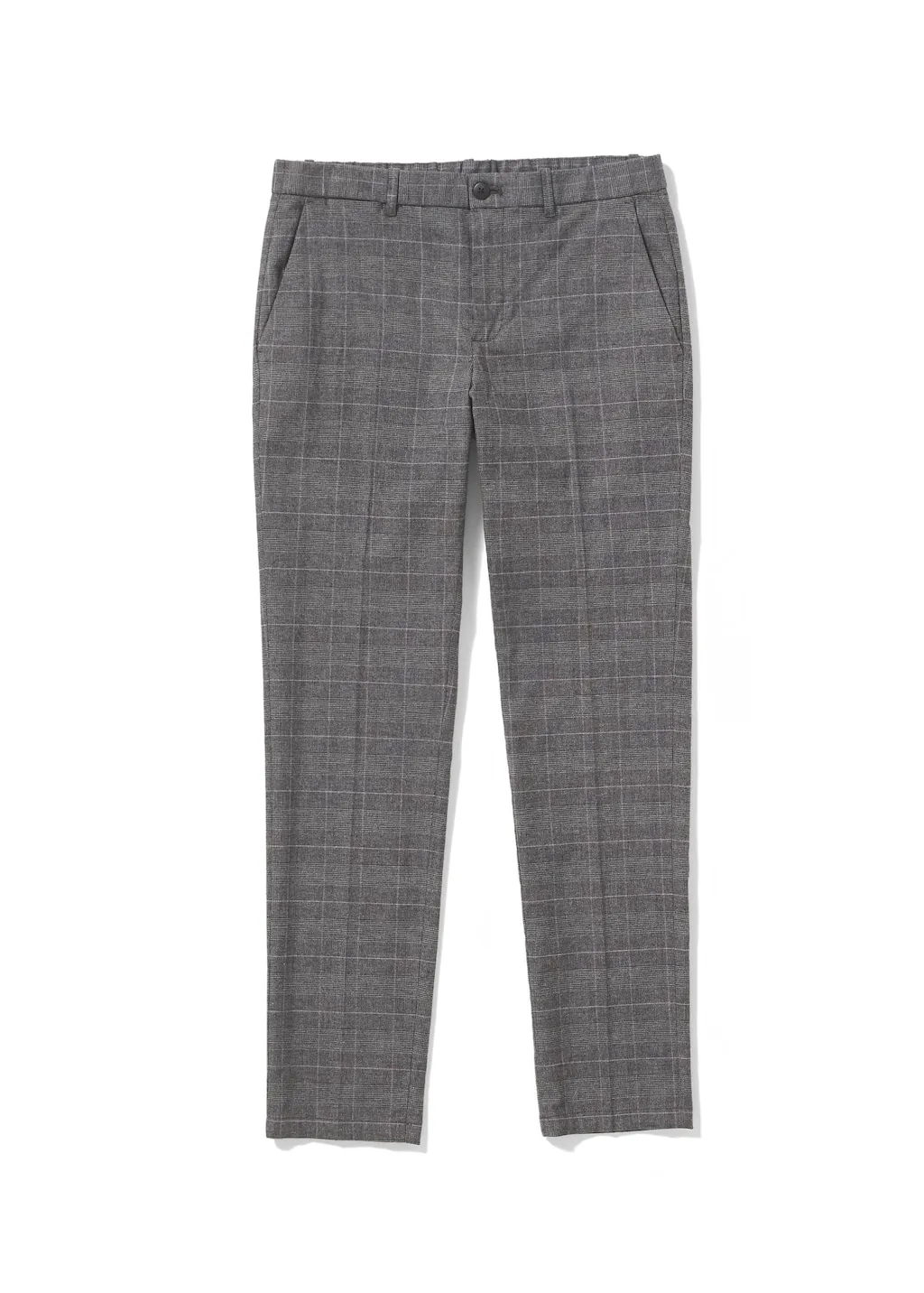 Pantaloni slim fit cotone quadri