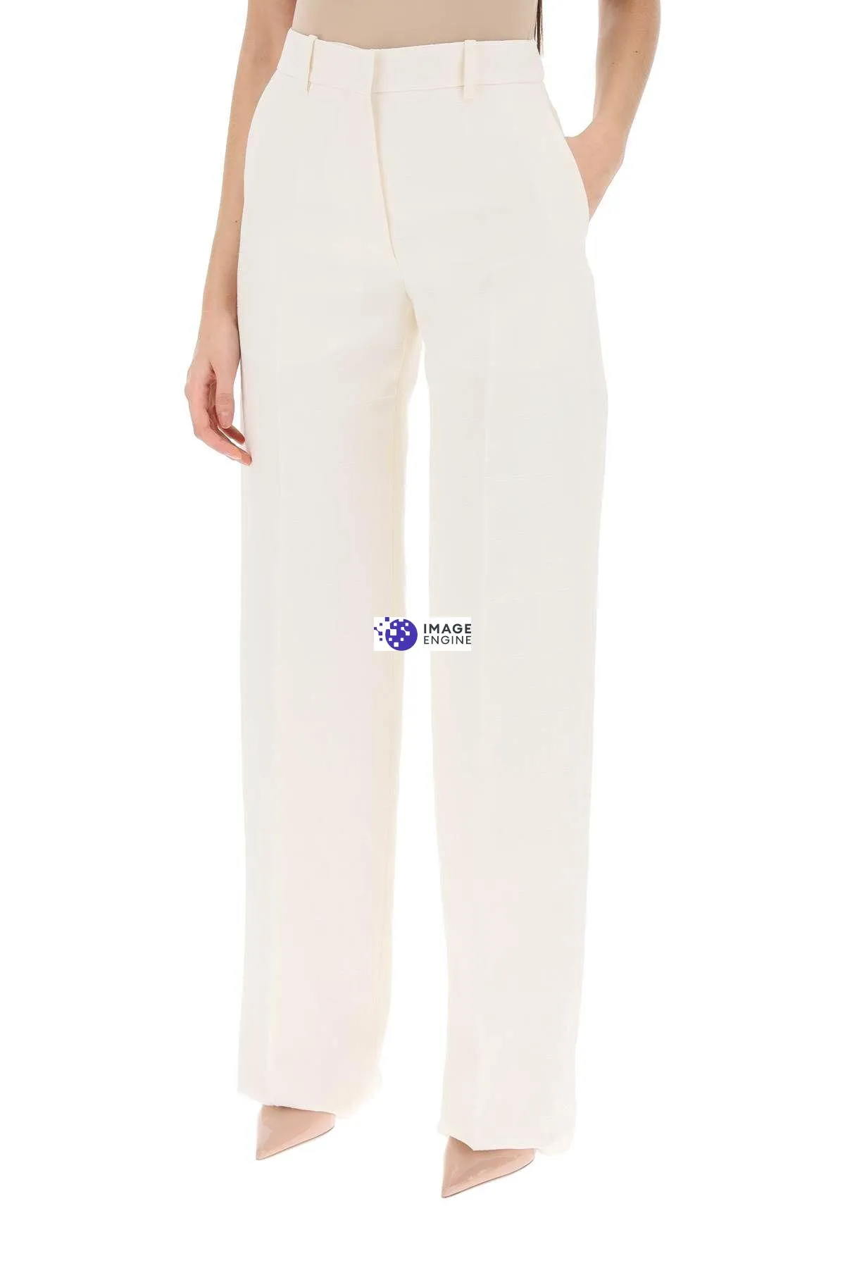 Pantaloni Toile Iconographe in Crepe Couture