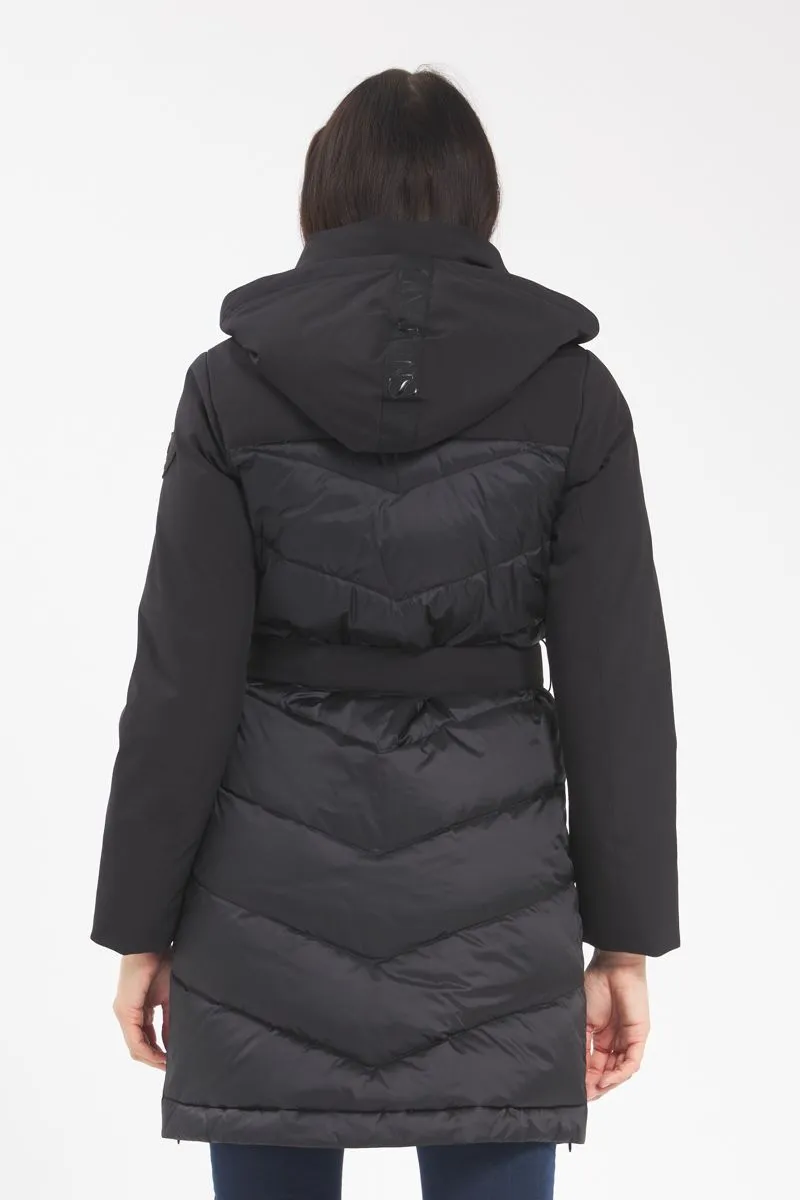 Parka Donna Nero