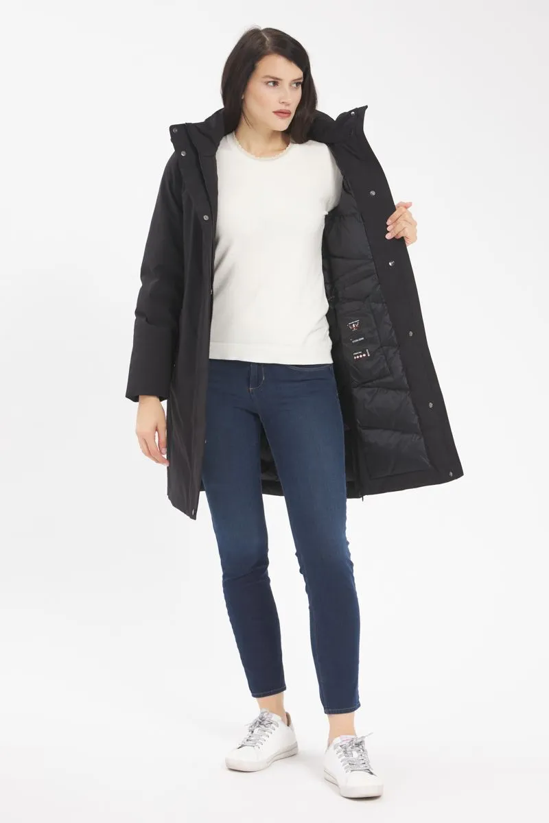 Parka Donna Nero