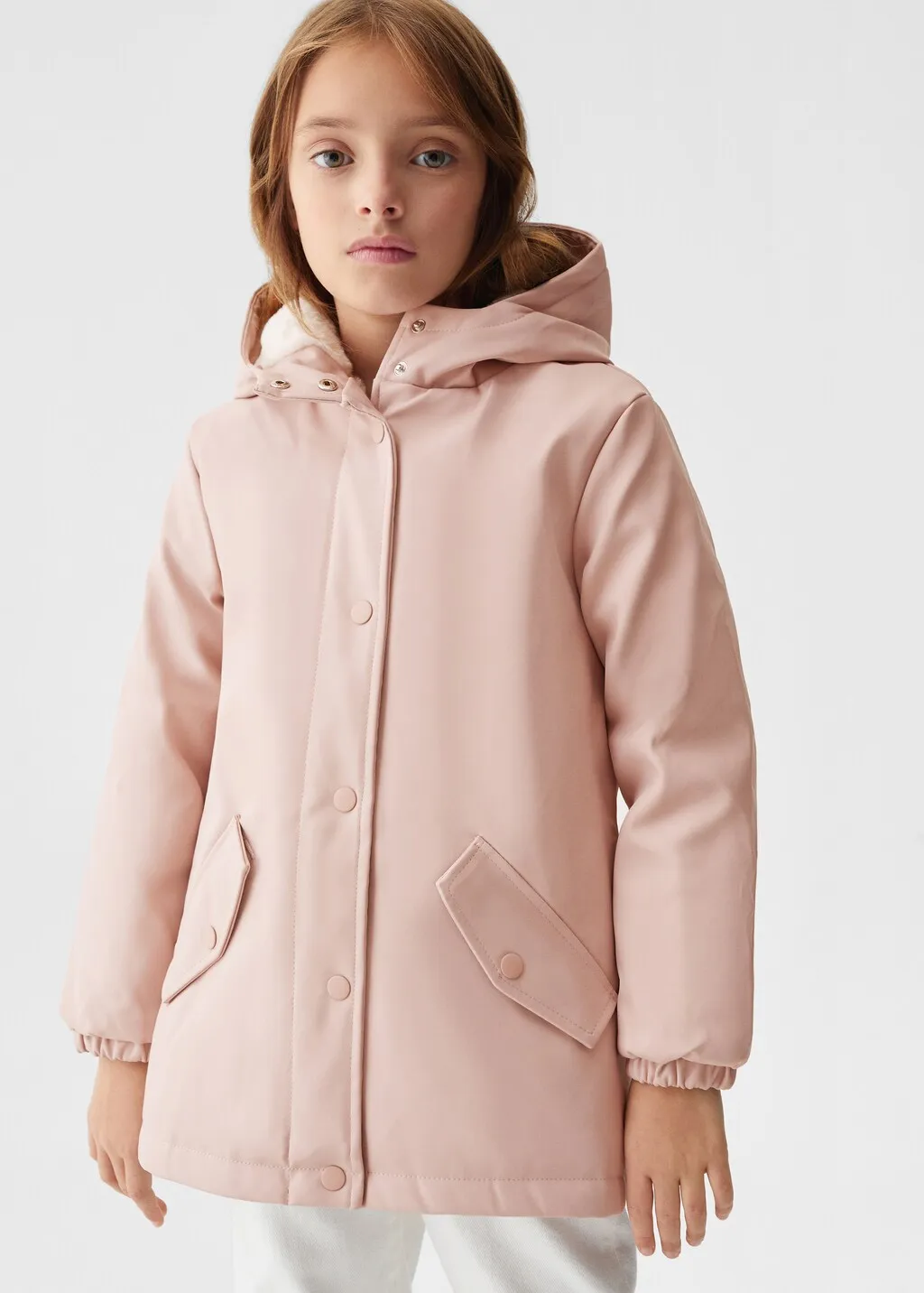 Parka impermeabile cappuccio