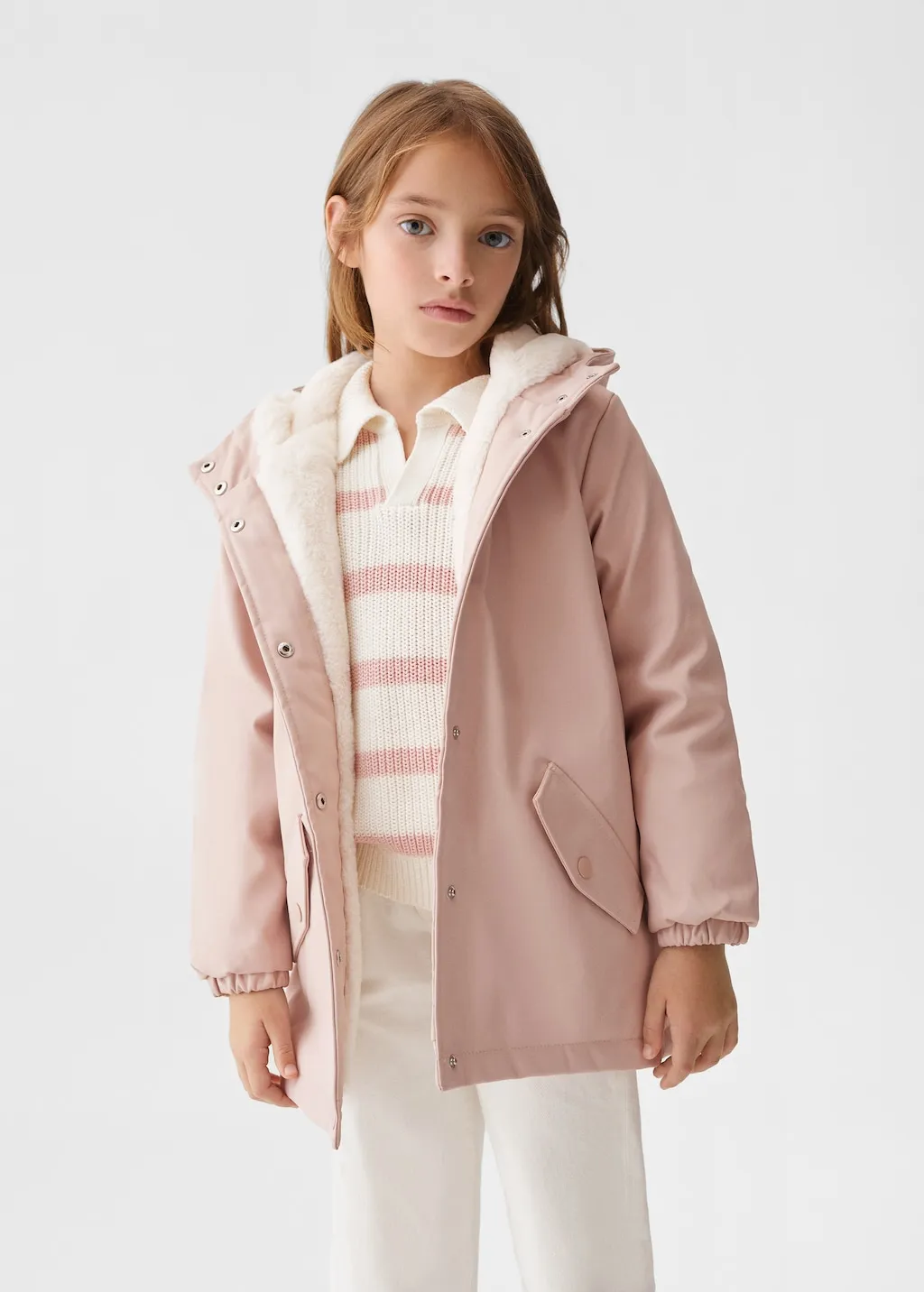 Parka impermeabile cappuccio