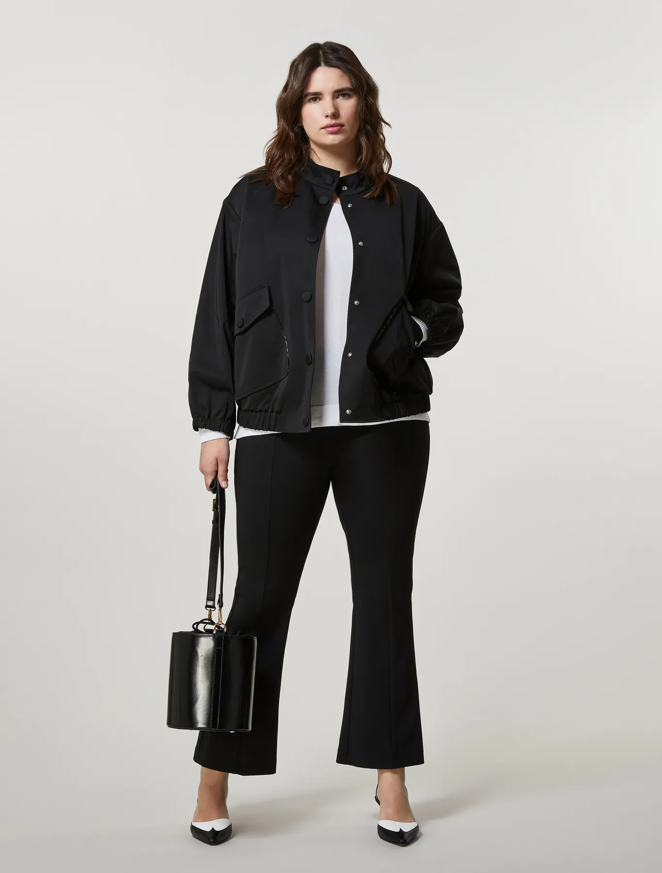 Persona by Marina Rinaldi Maglia in filato viscosa NARDO